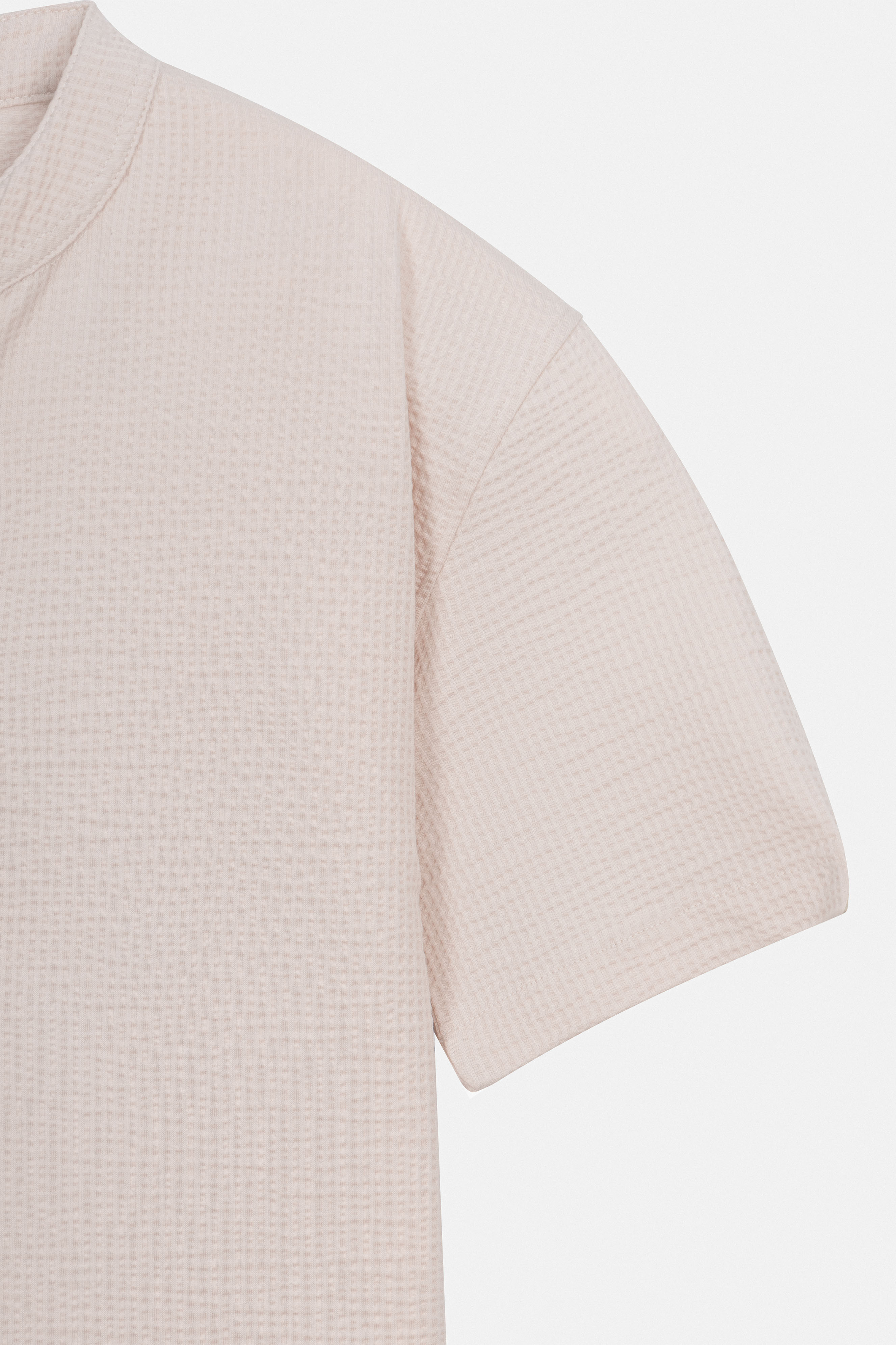 Jacquard Light Beige Men's Set