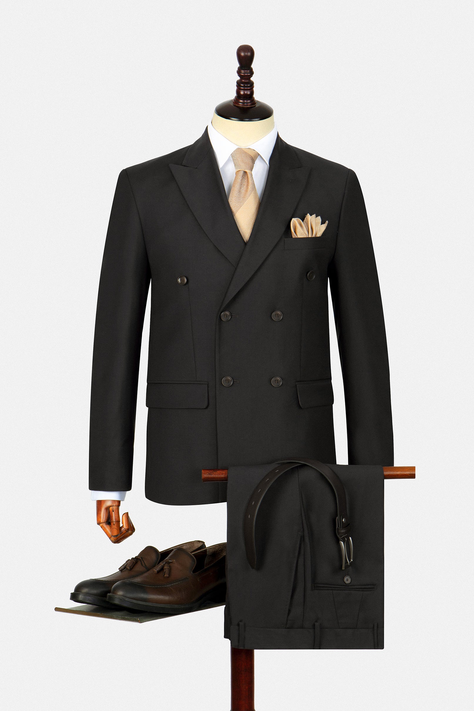 Dark Brown Bamboo Suit