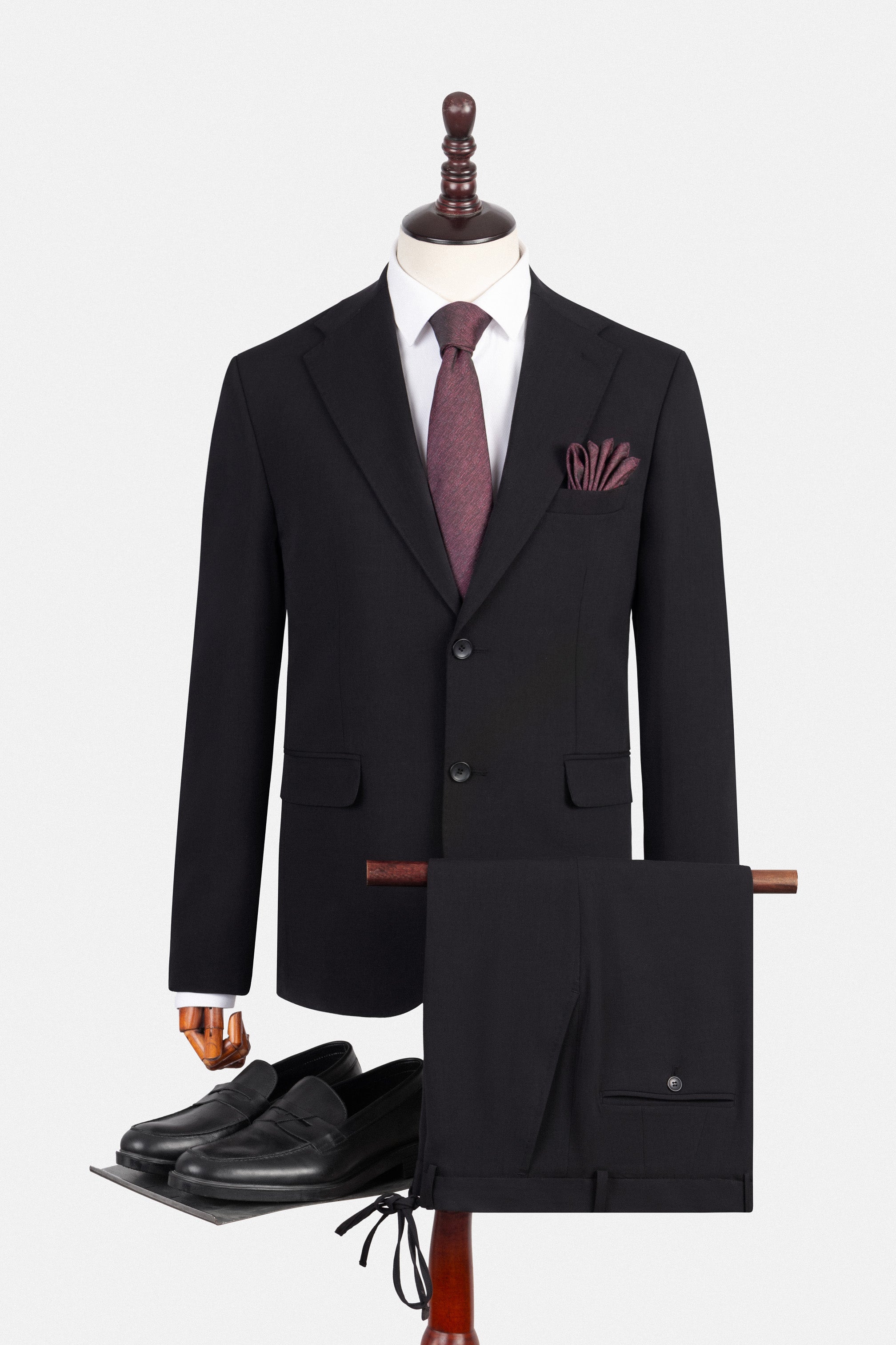 بدلة كاجوال زرقاء داكنة