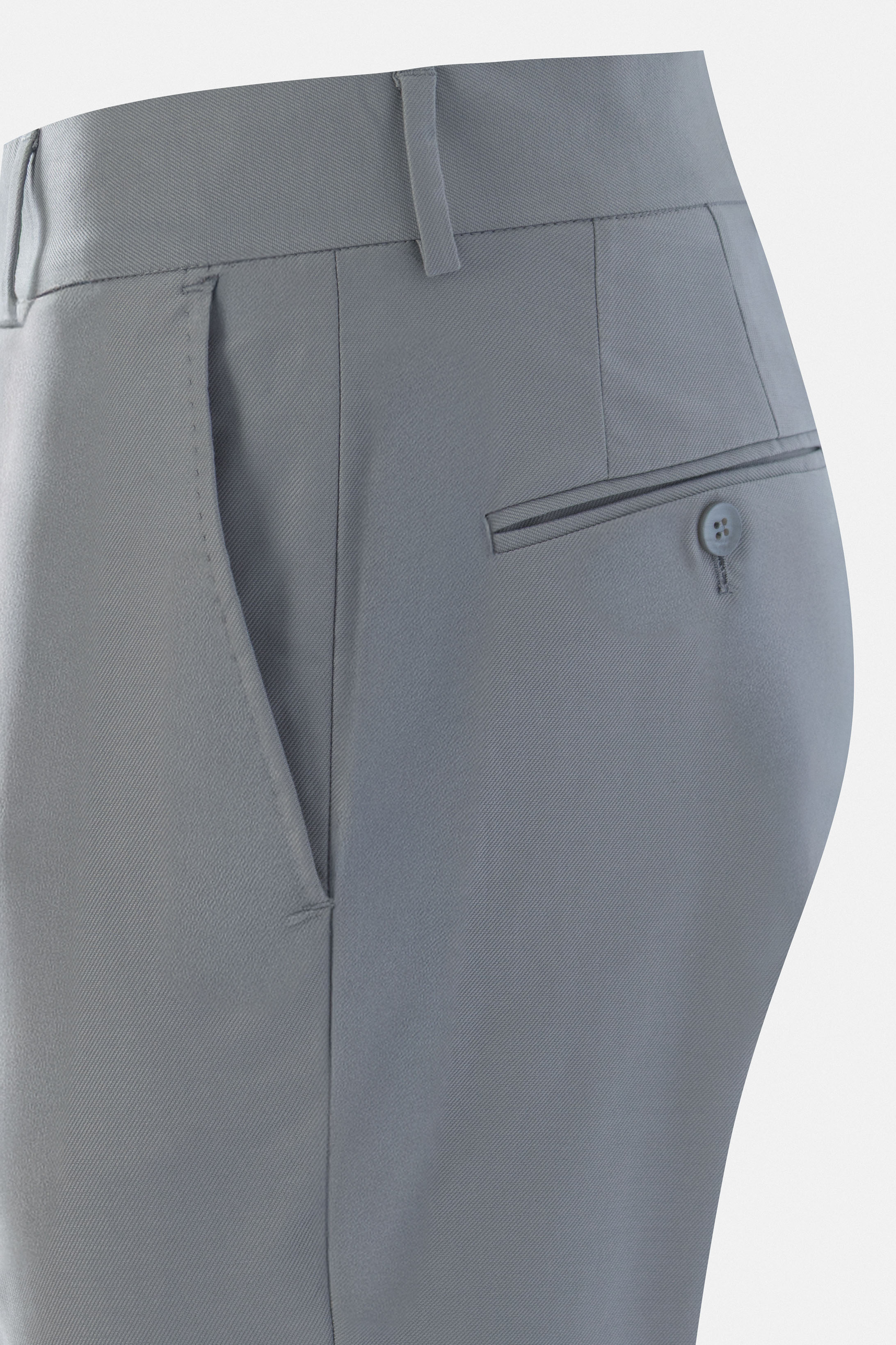 Gray Smart Casual pants