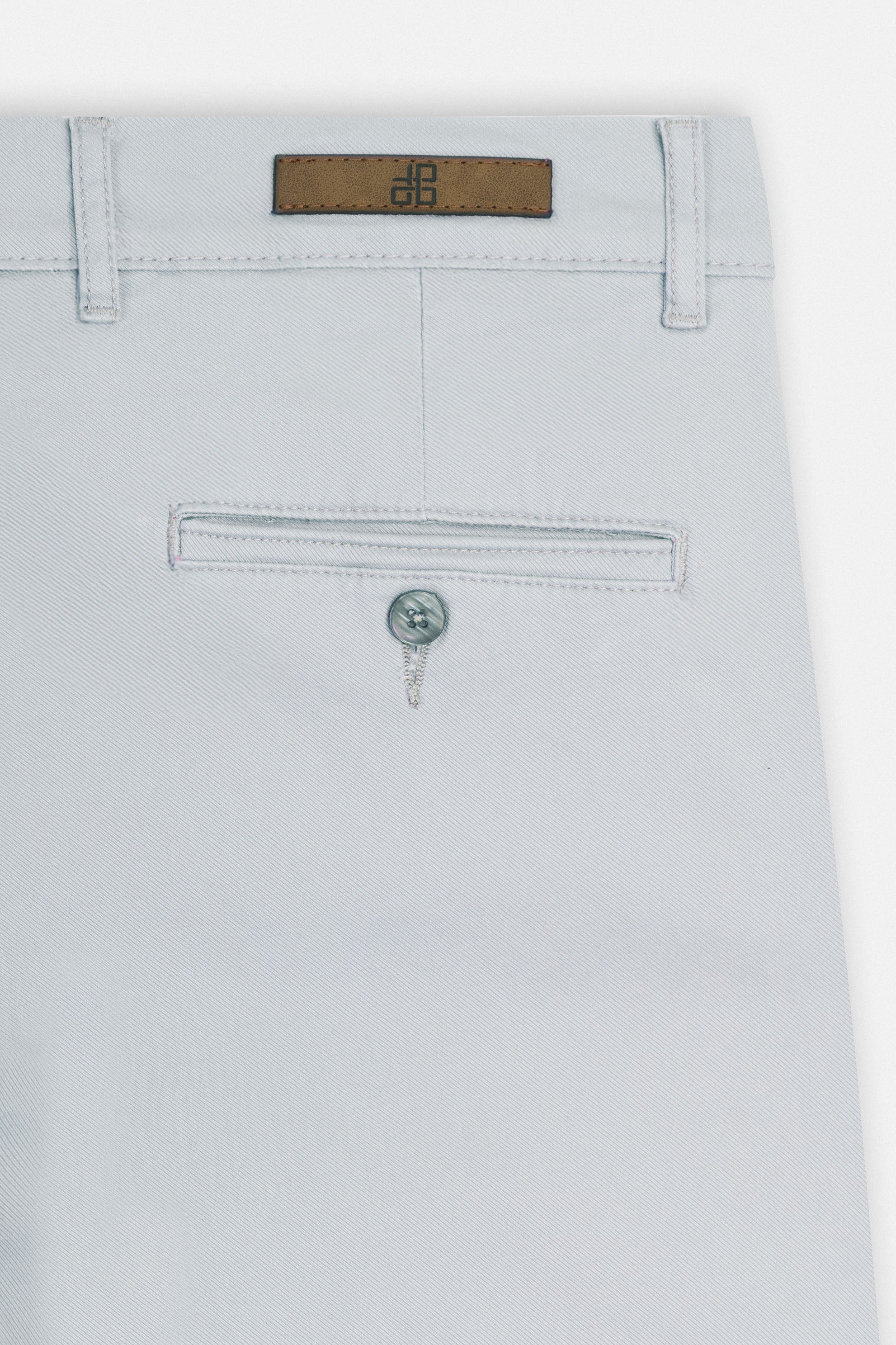 Light Gray Gabardine Pant
