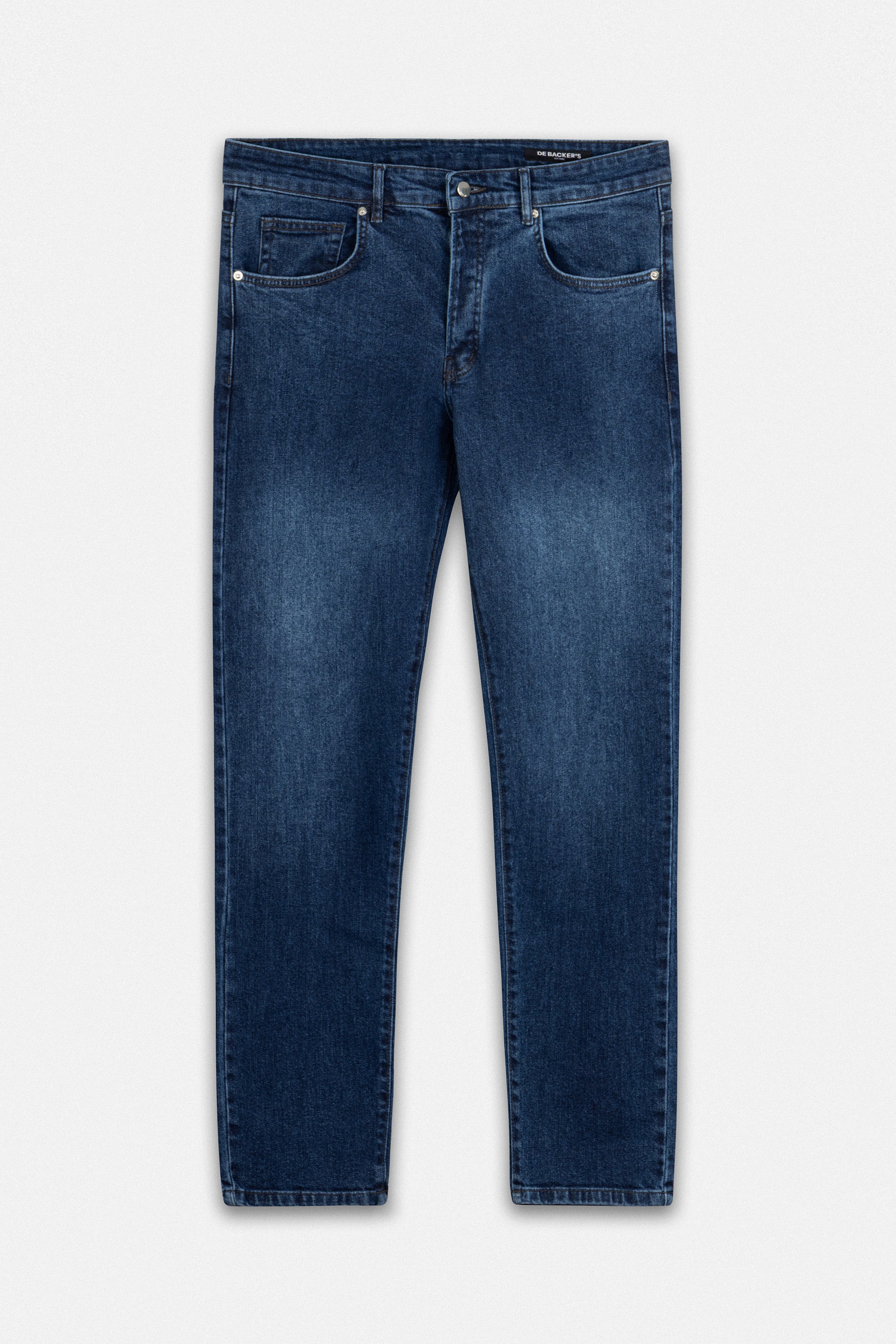 Deep Indigo Blue Wash Jeans