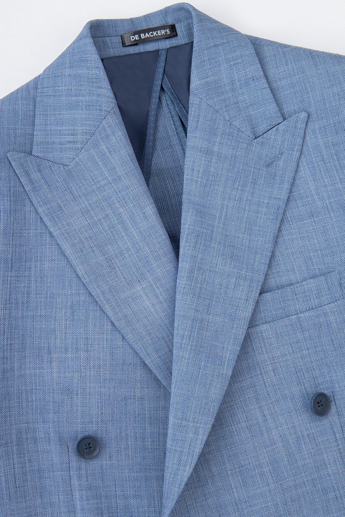 Blue patterned Casual Blazer
