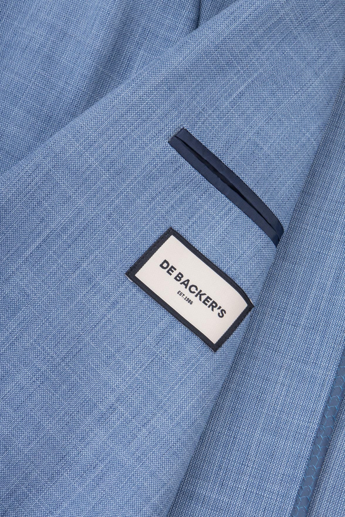 Blue patterned Casual Blazer