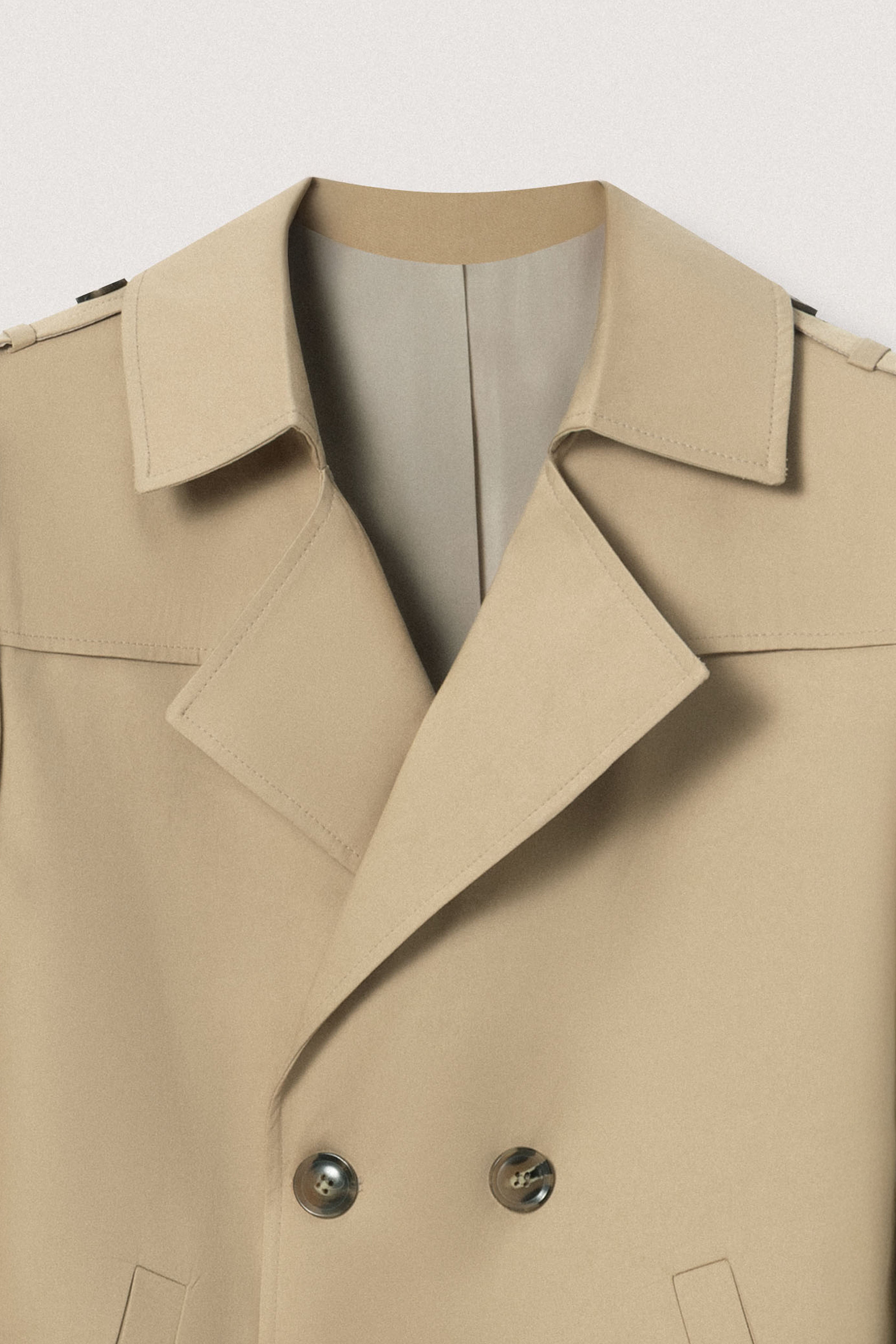 Caramel Tan Trench Coat