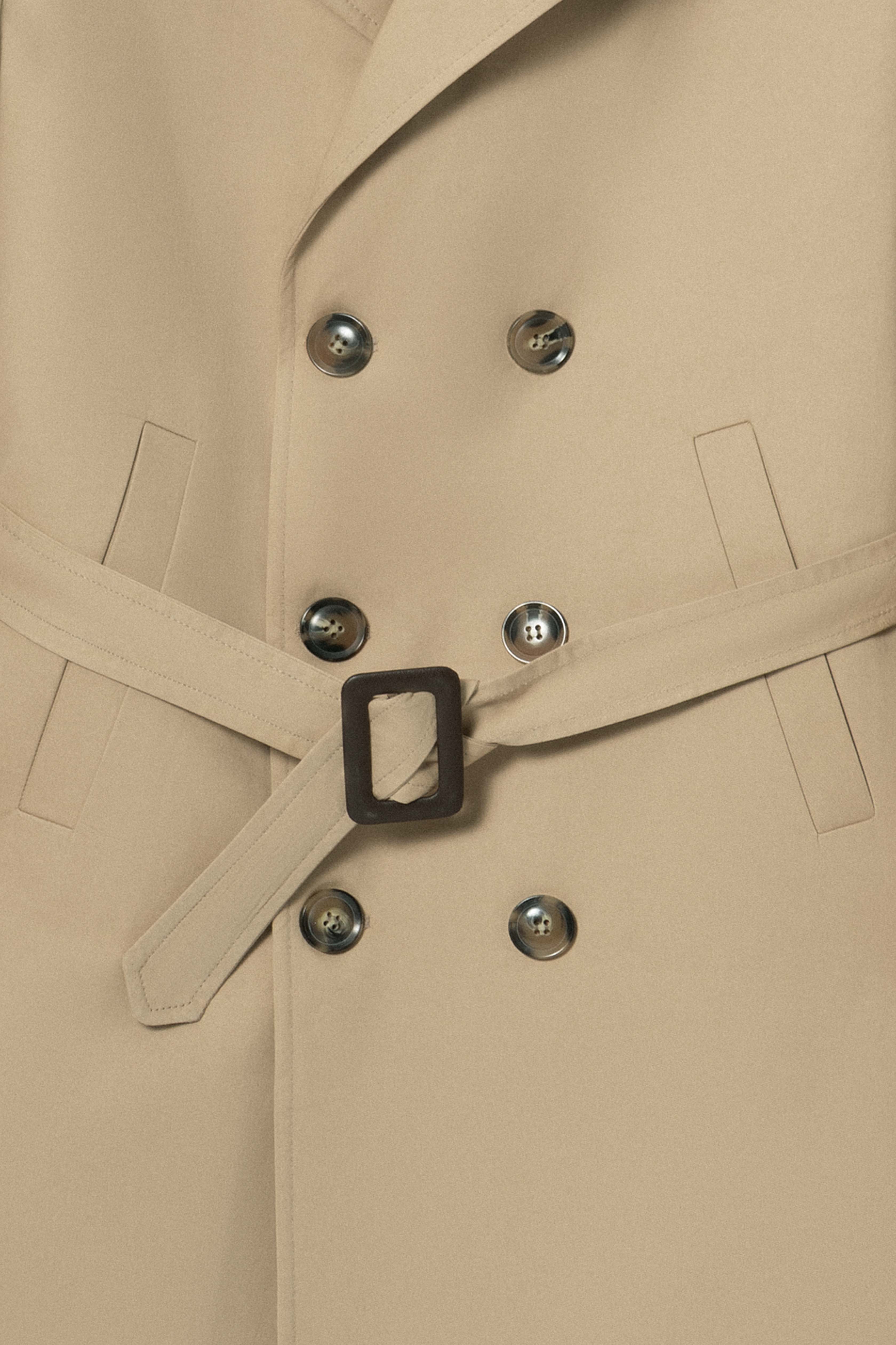 Caramel Tan Trench Coat