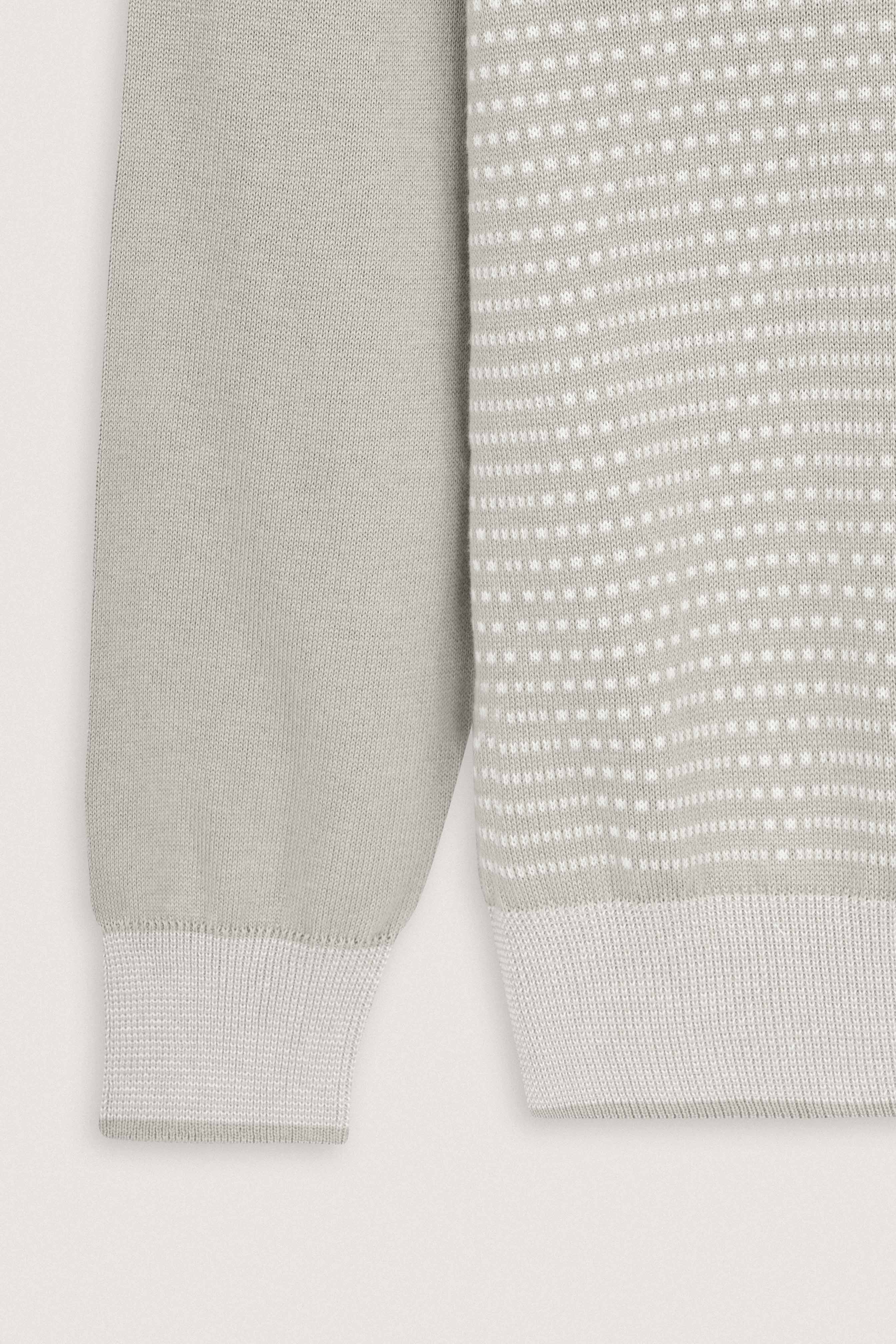 Light Beige Crew Neck Pullover