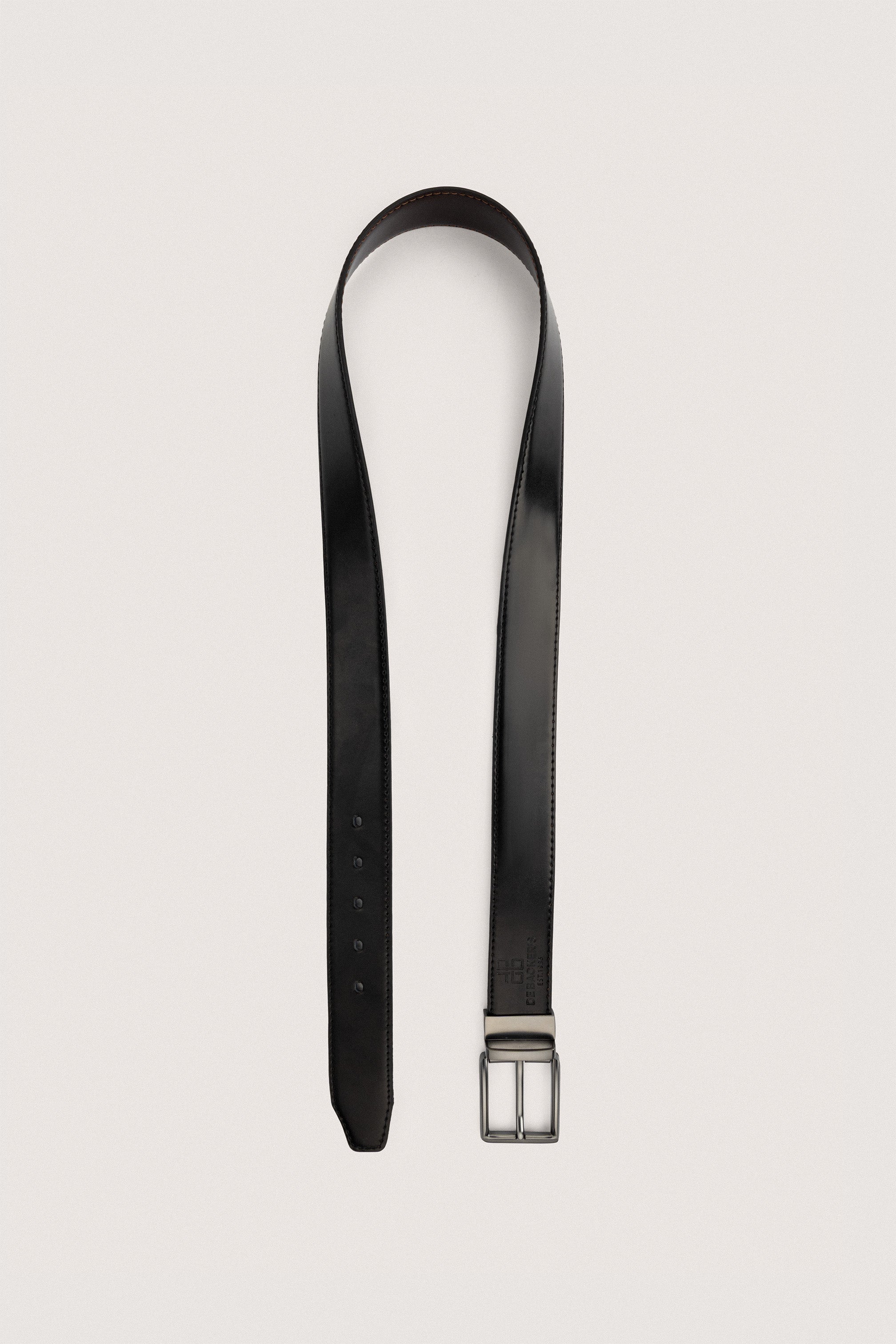 Black & Brown Double face Leather Belt