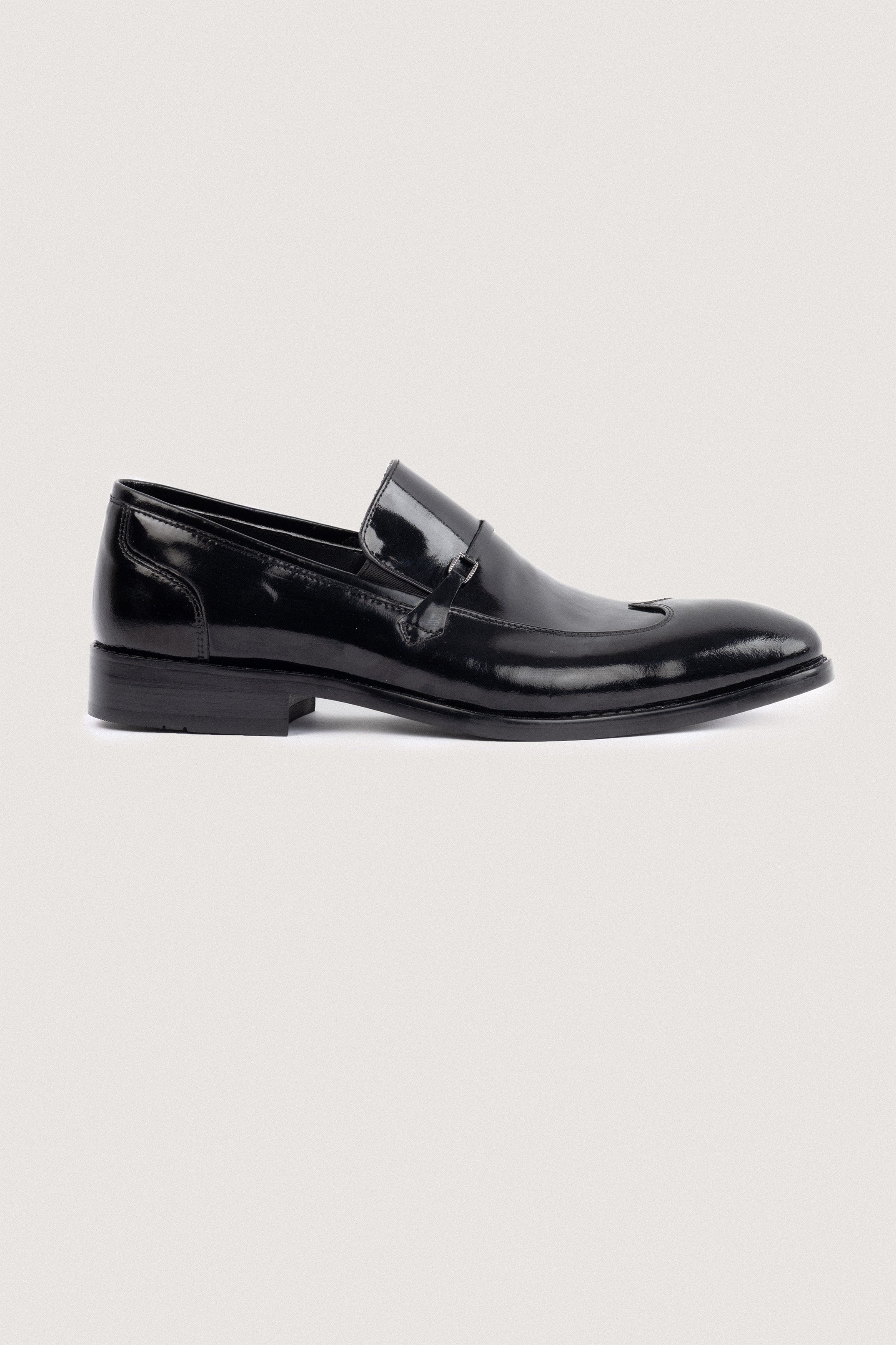 Black Patent Loafers