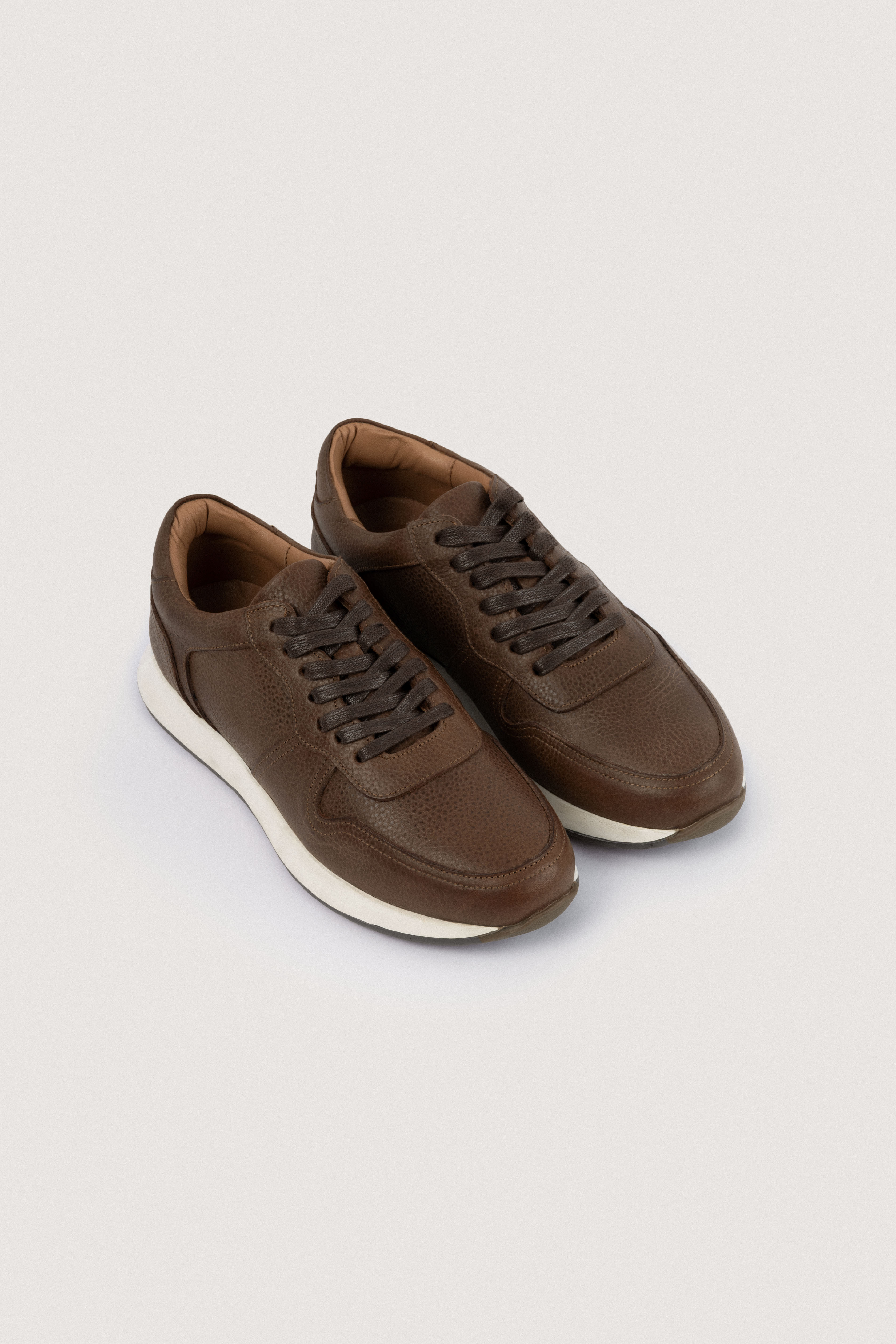Brown leather Sneakers