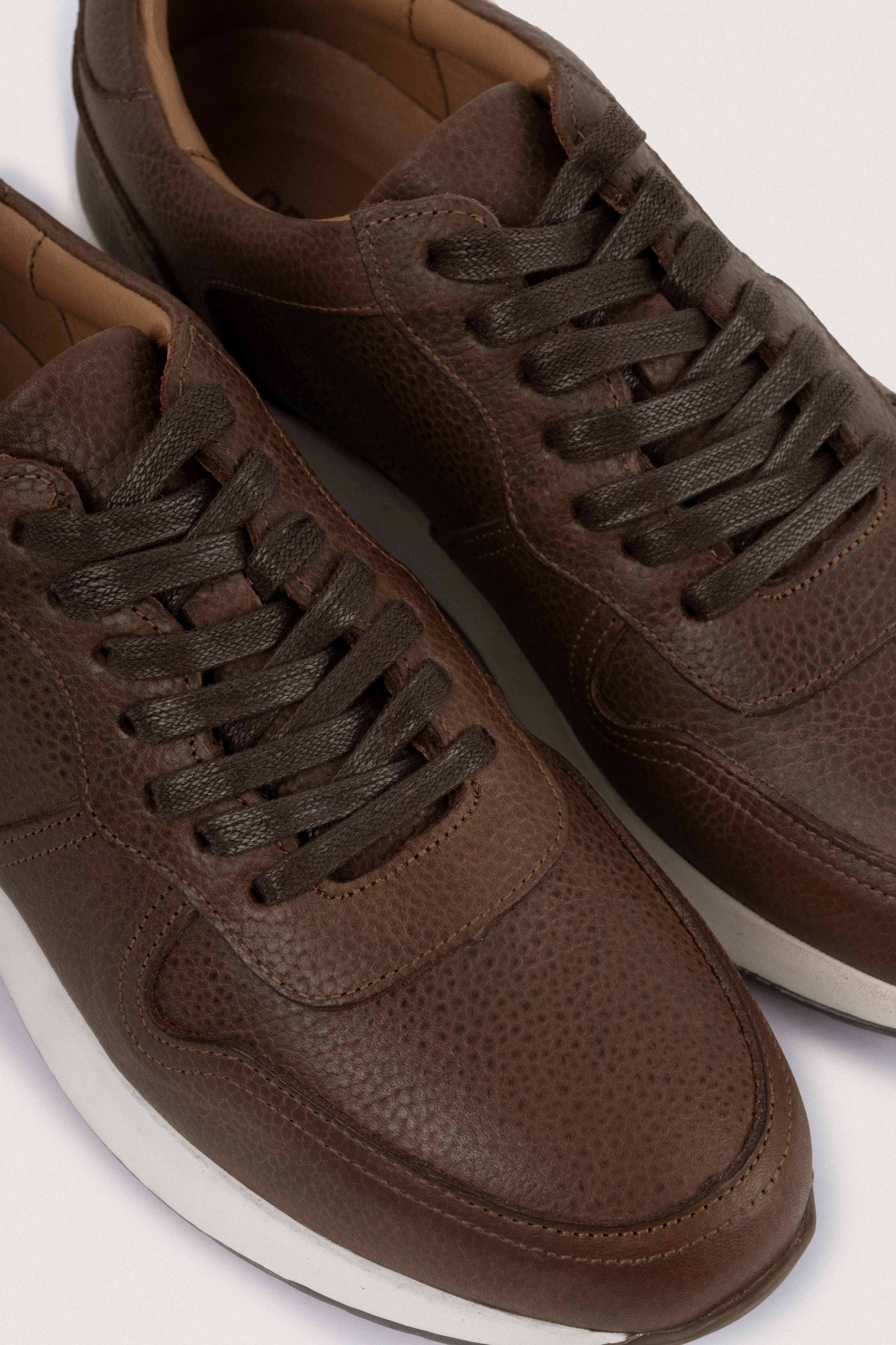 Brown leather Sneakers
