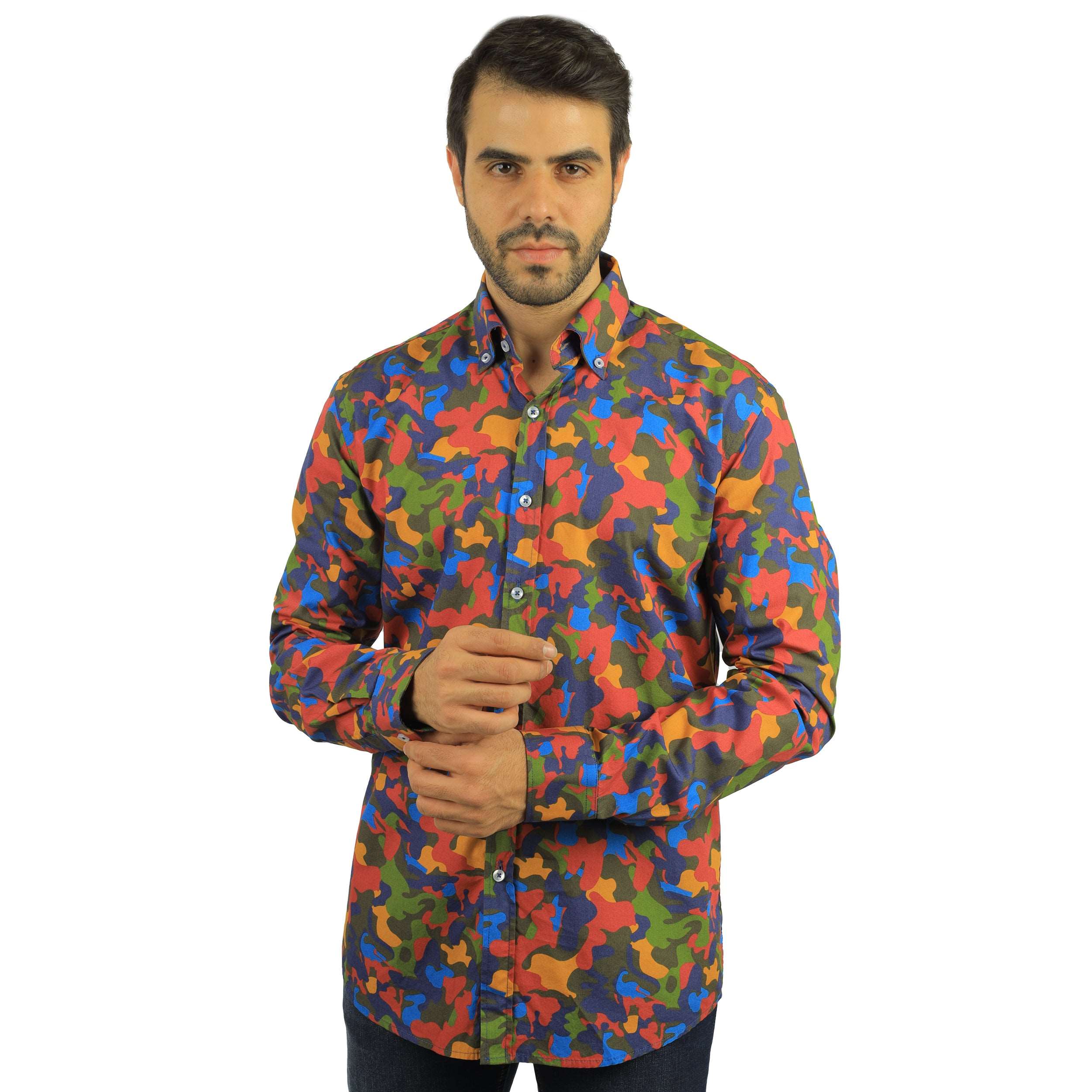 Camouflaged Casual Shirt - 1