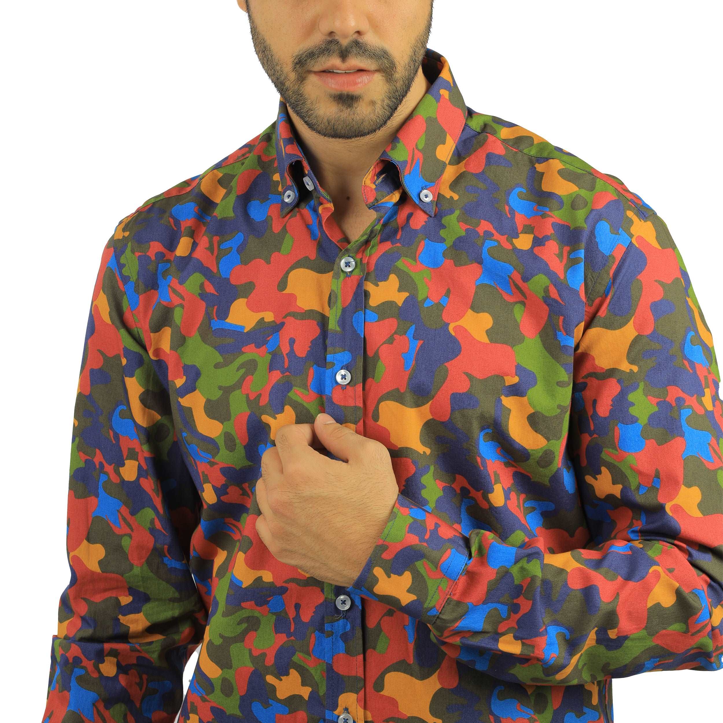 Camouflaged Casual Shirt - 2