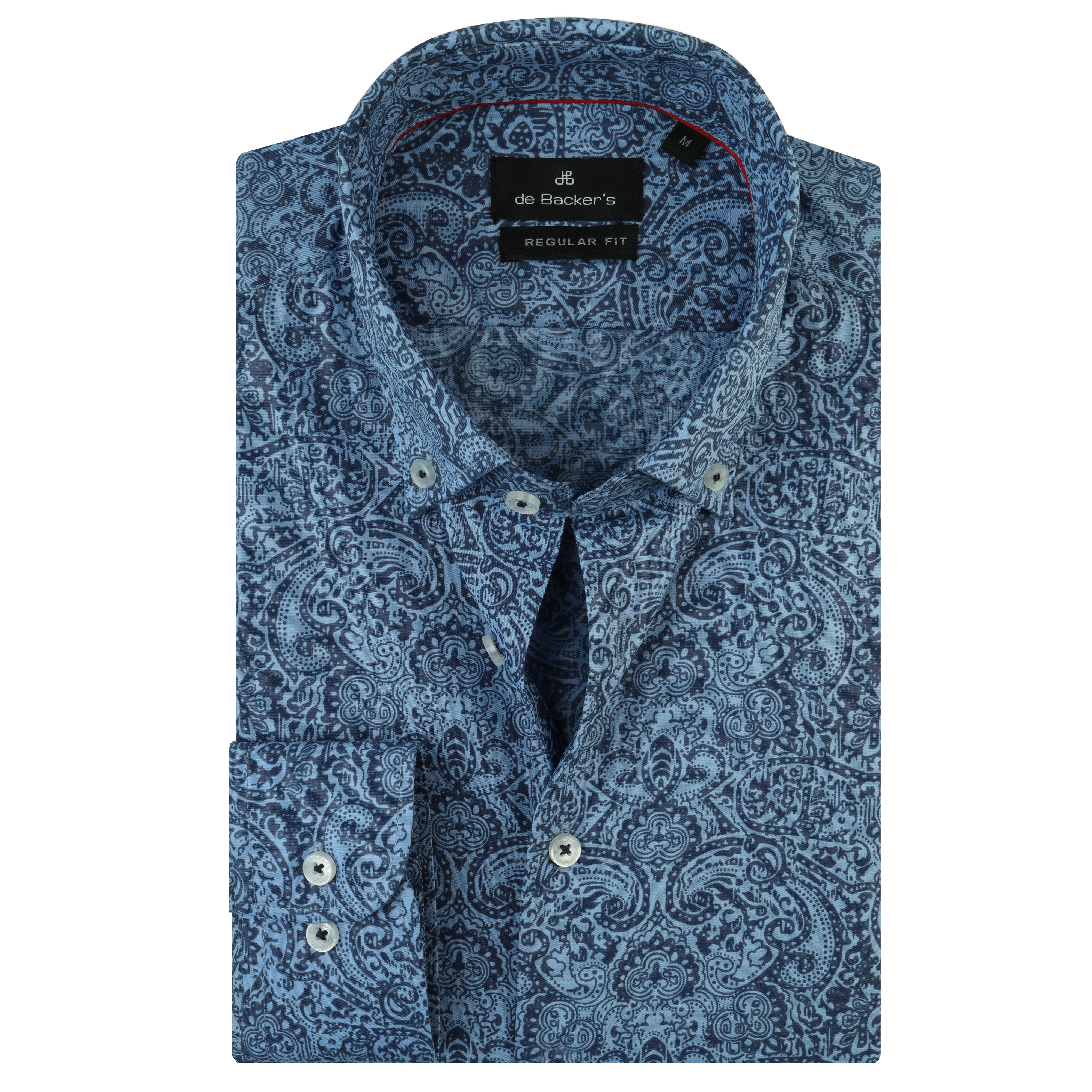 Blue Casual Shirt - 1