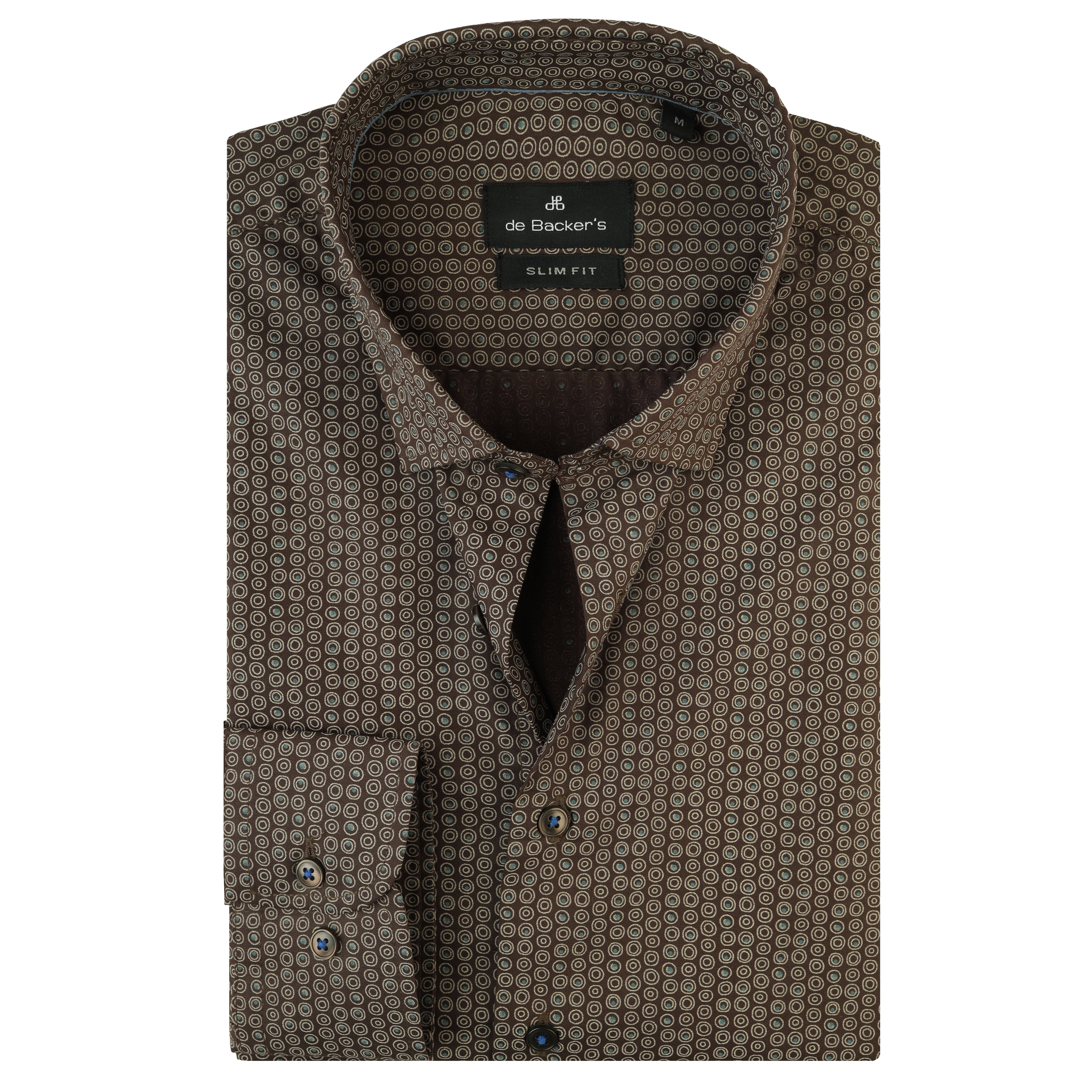 Brown Casual Shirt - 1