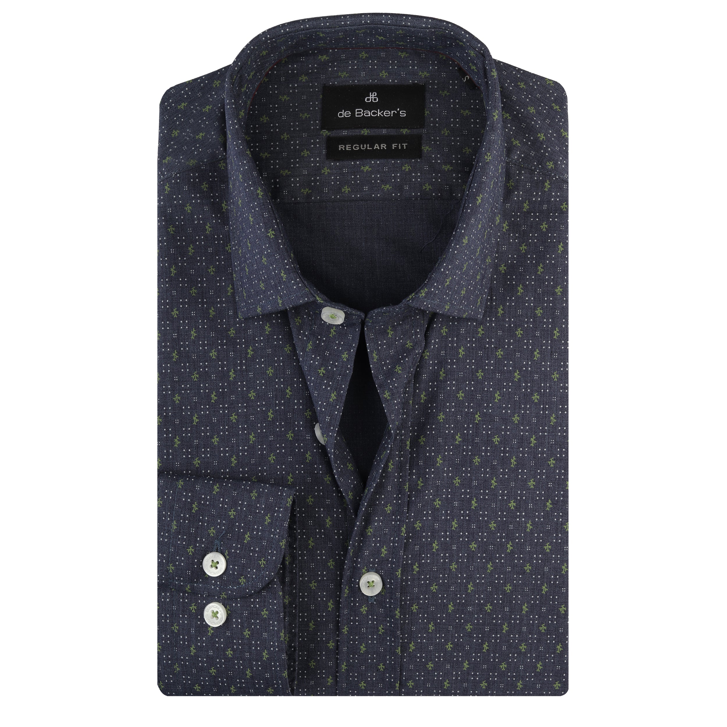 Navy Casual Shirt - 1