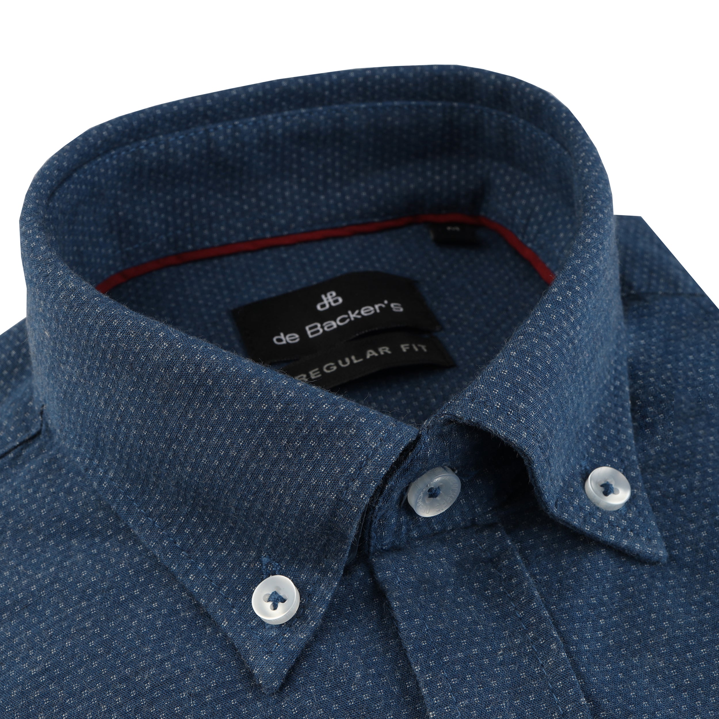 Navy Casual Printed Shirt - 2