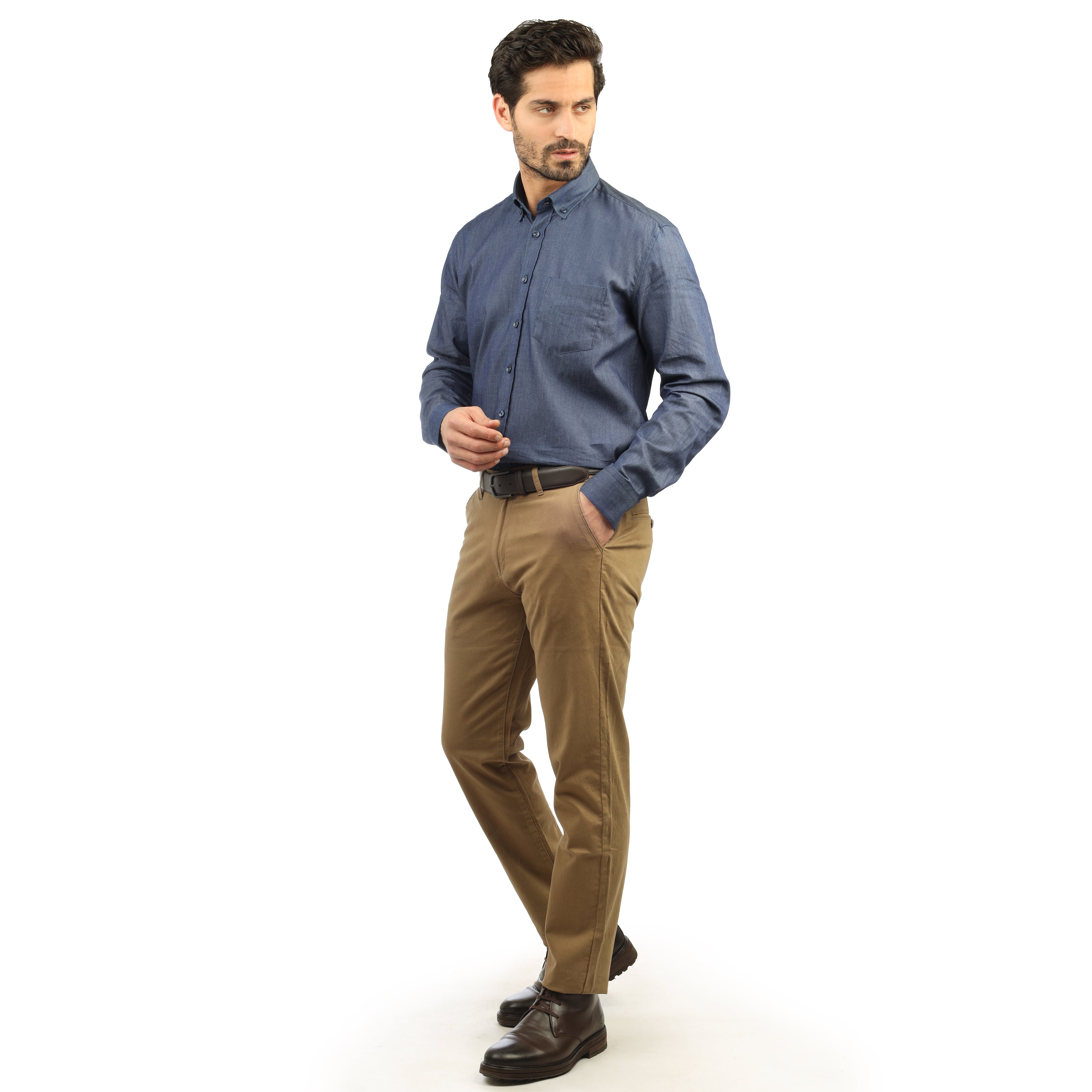 Navy Casual Shirt - 2
