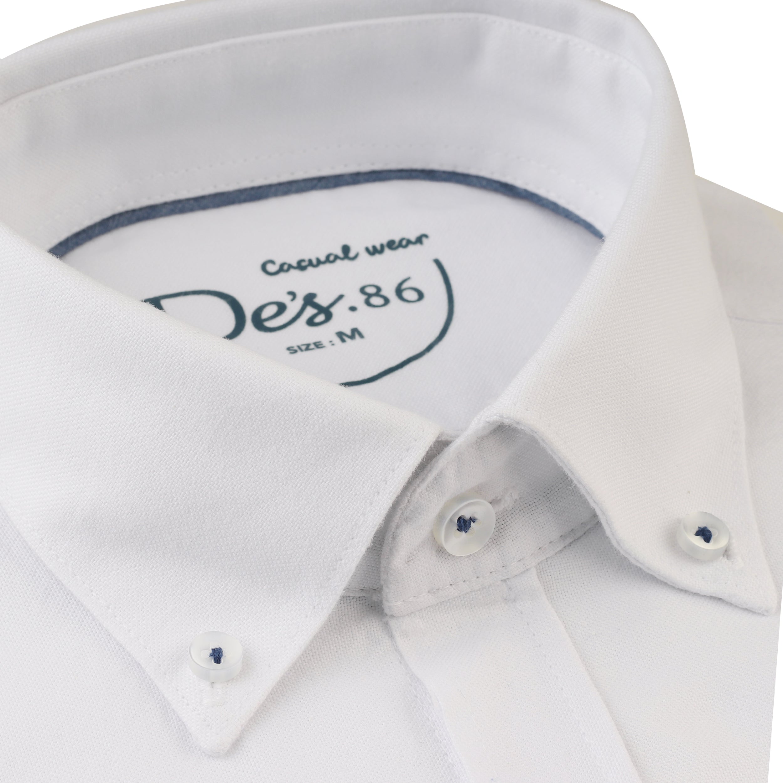 White Casual Shirt - 2