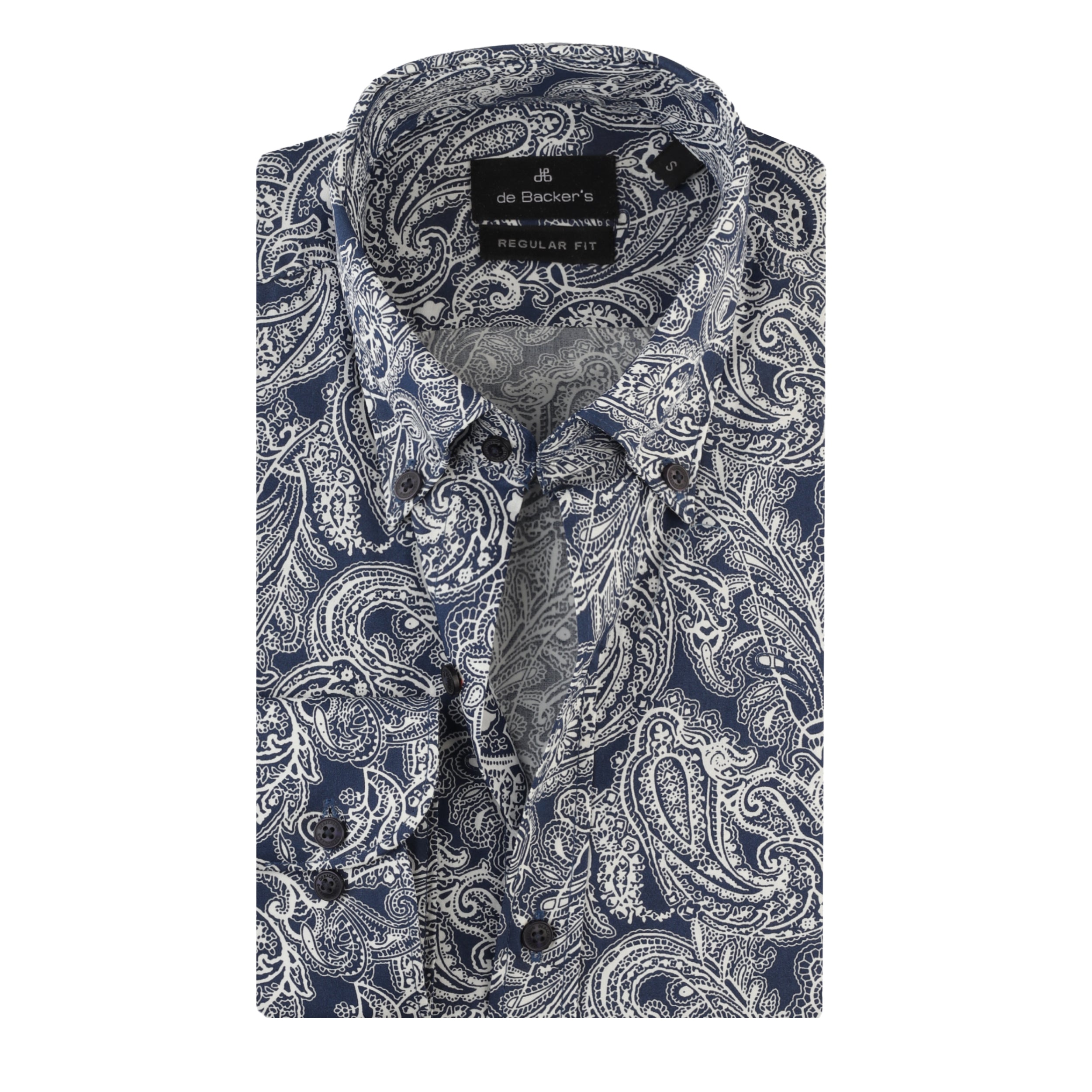 Navy Casual White shirt - 1