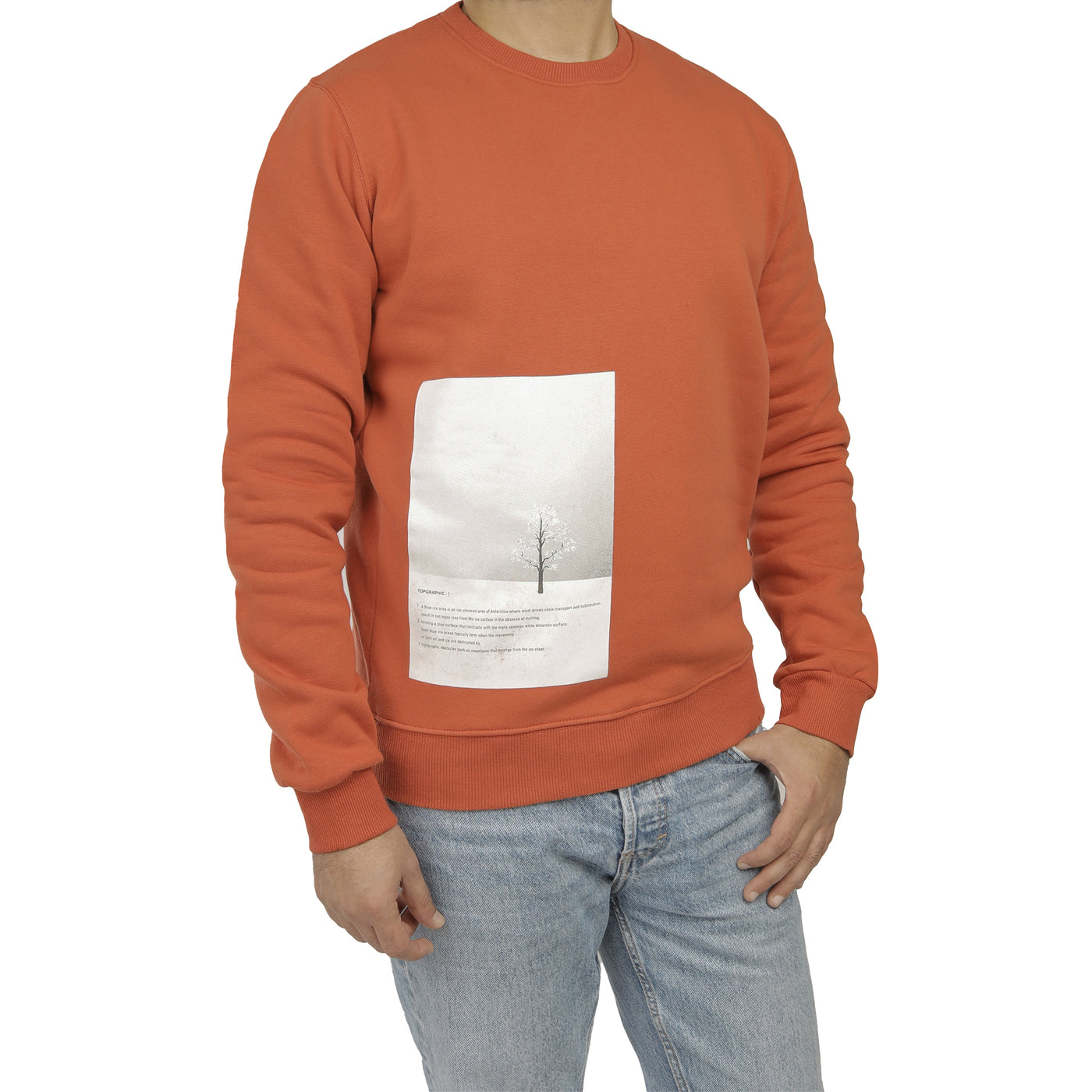 Printed Brick Sweatshirt