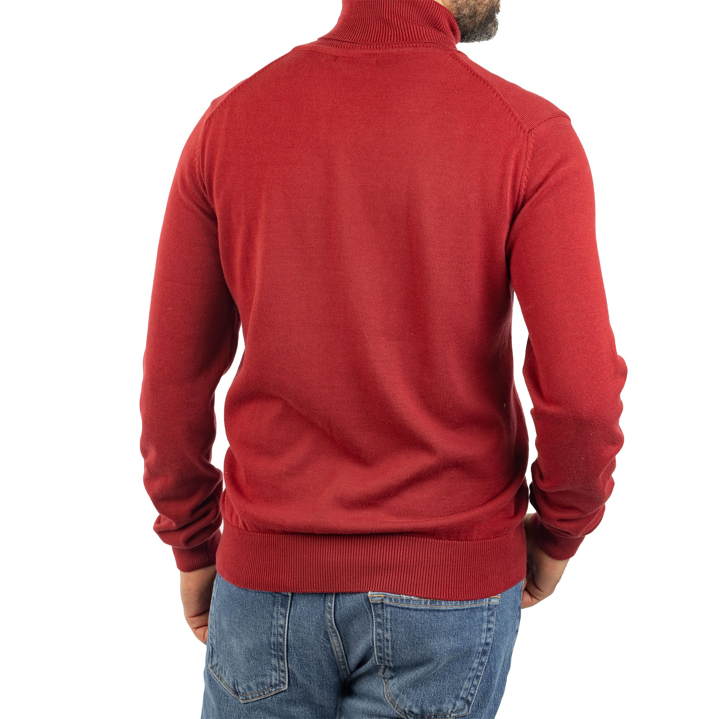 High-Neck Pullover - 2