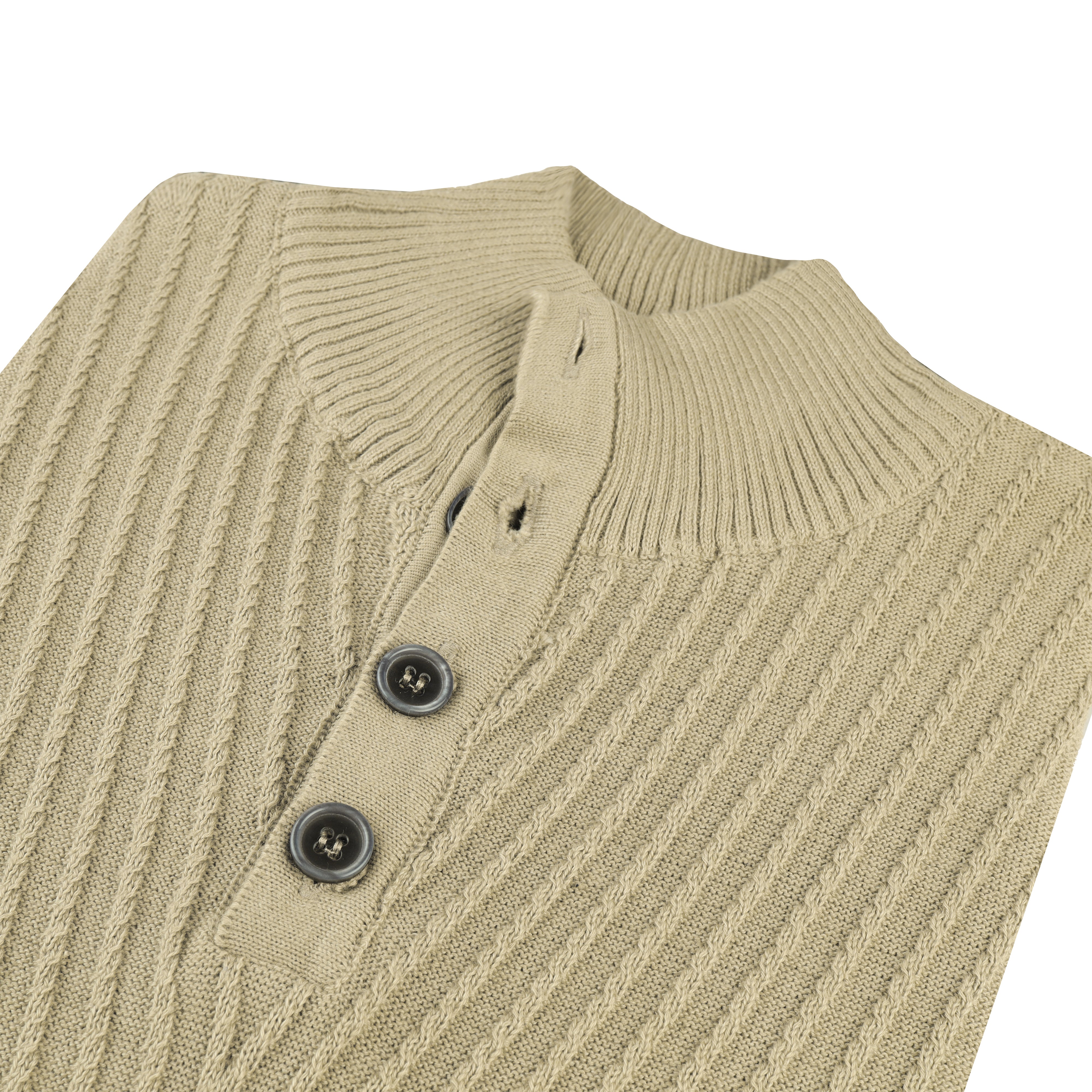 High-neck Pullover - 2