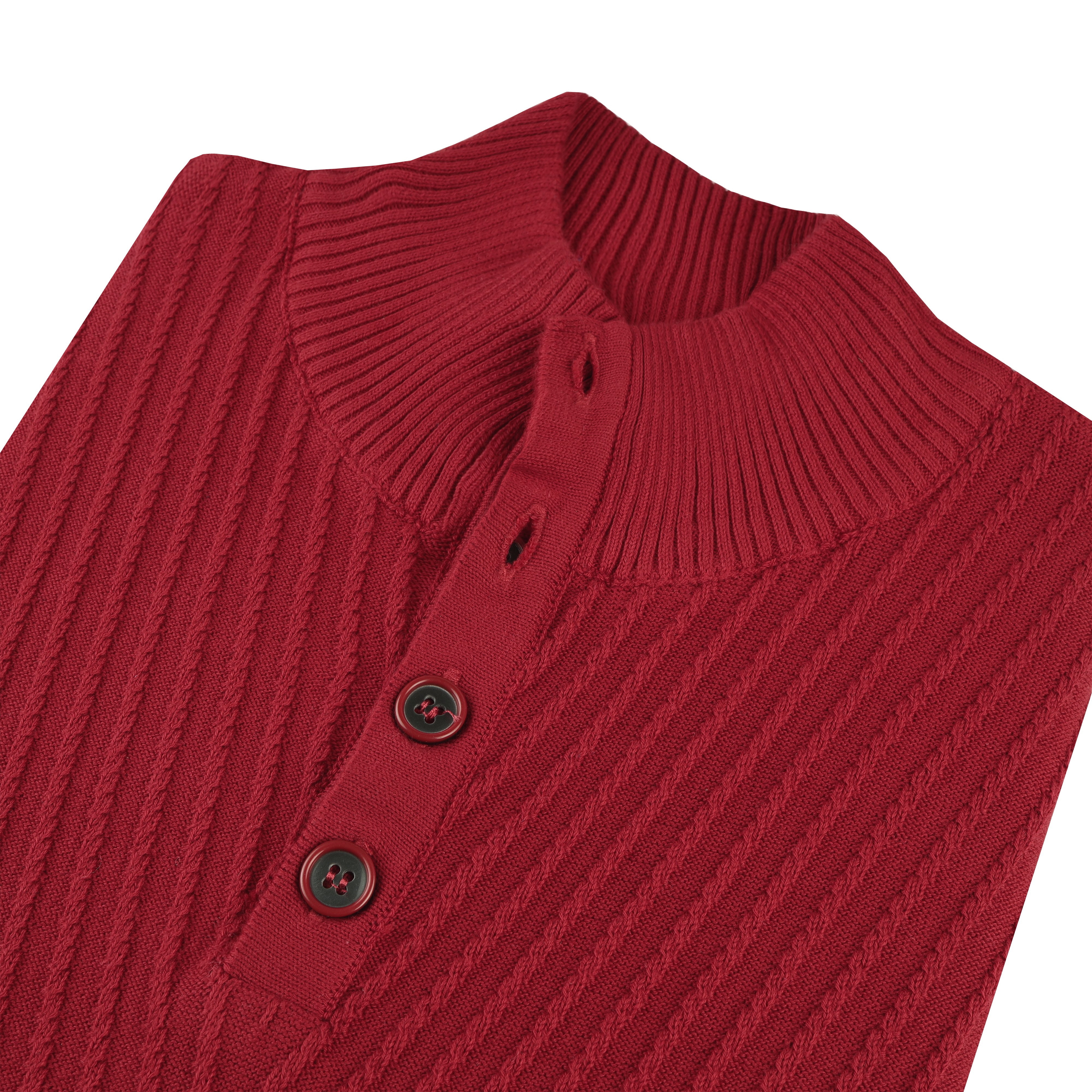 High-neck Pullover - 2