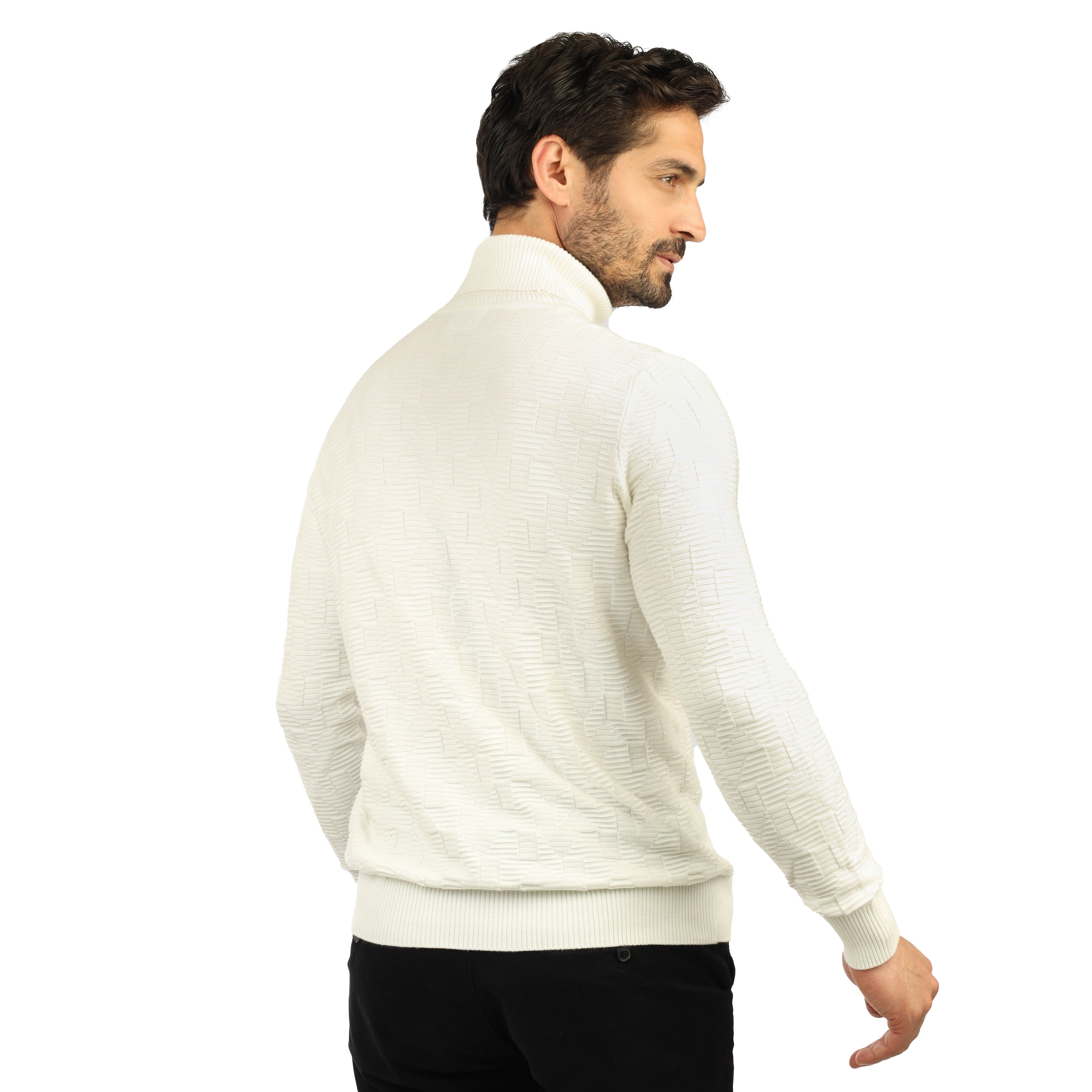 High-neck Pullover - 3