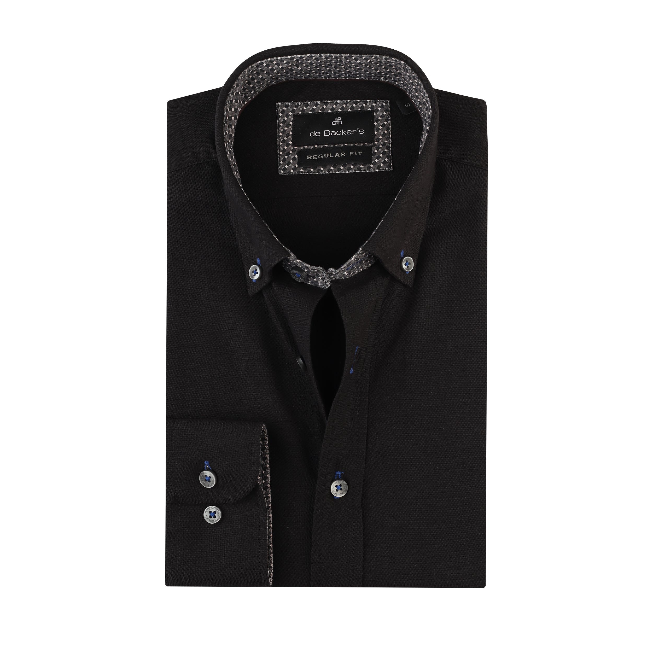 Black Casual shirt. - 1