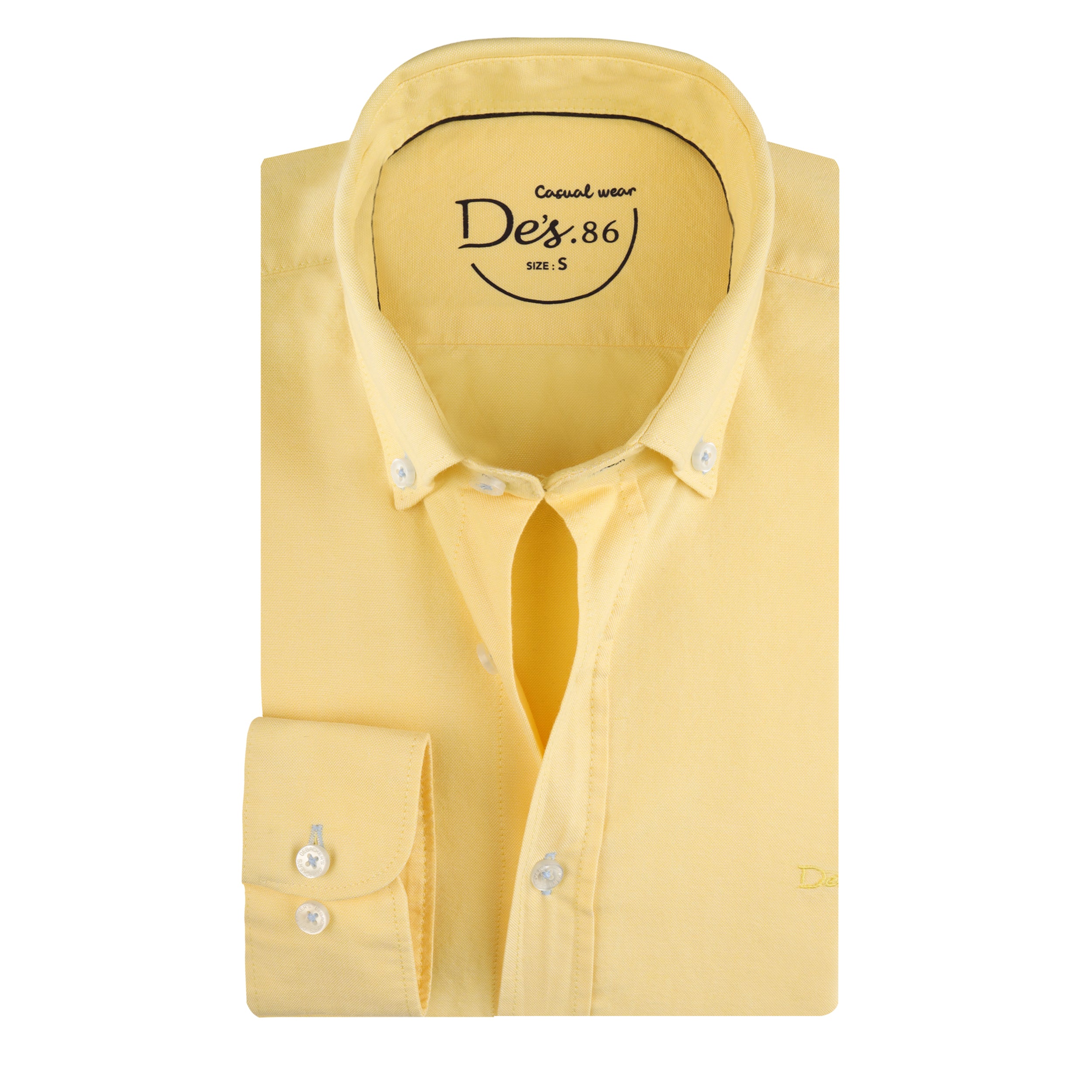 yellow Casual Shirt - 1