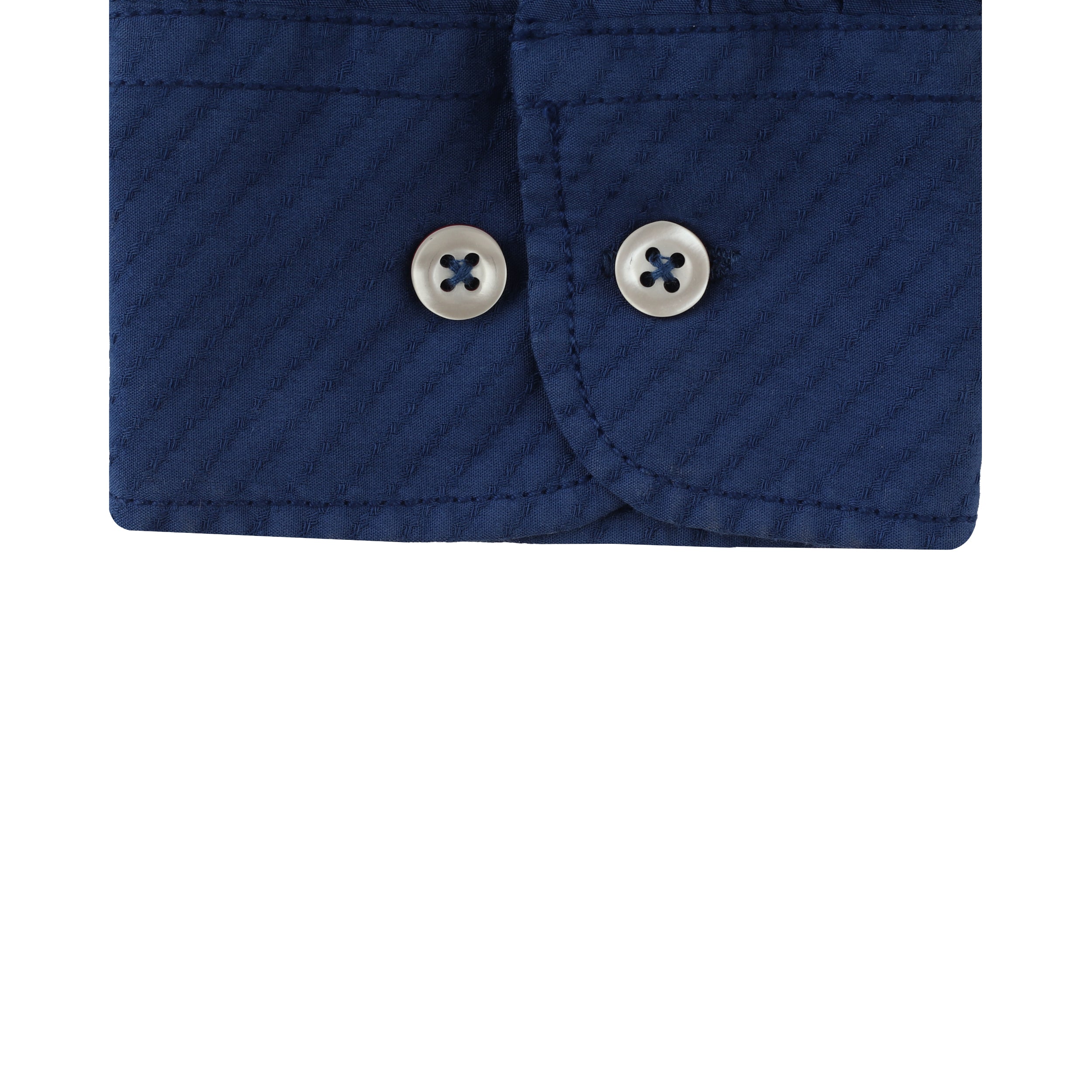 Jacquard Navy Casual Shirt