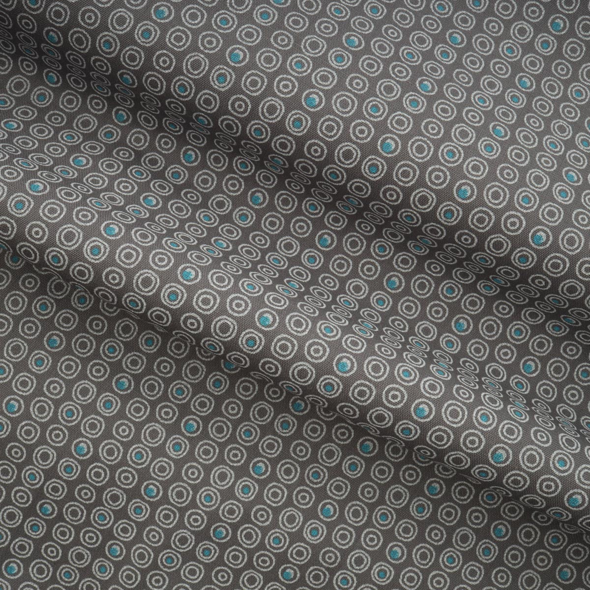 Printed Dim Gray Casual Shirt - 4