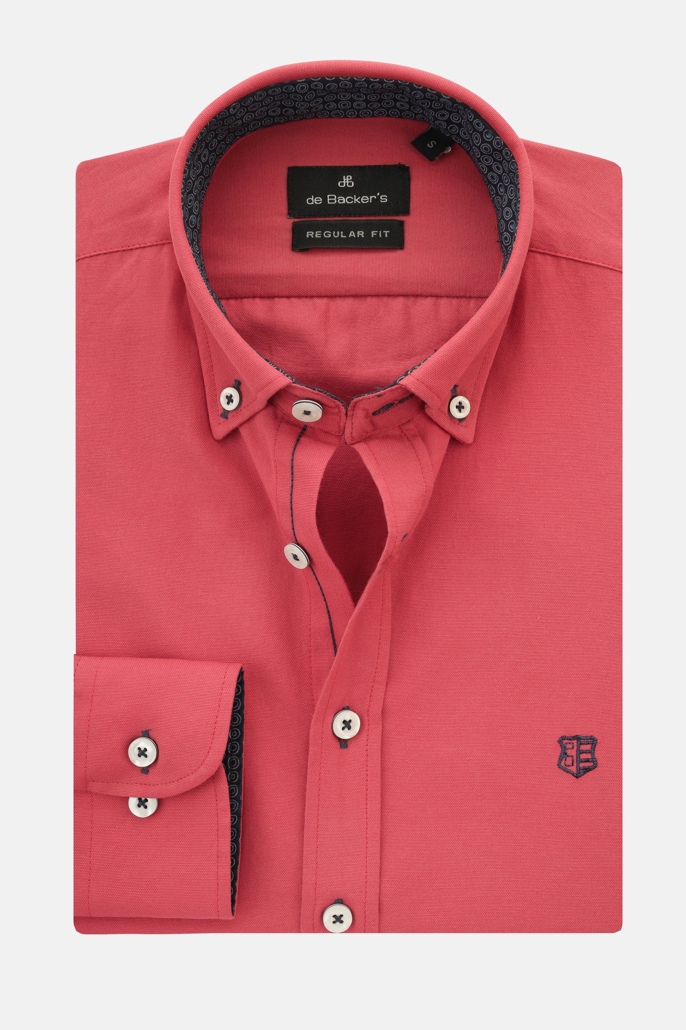 Oxford Indian Red Casual Shirt