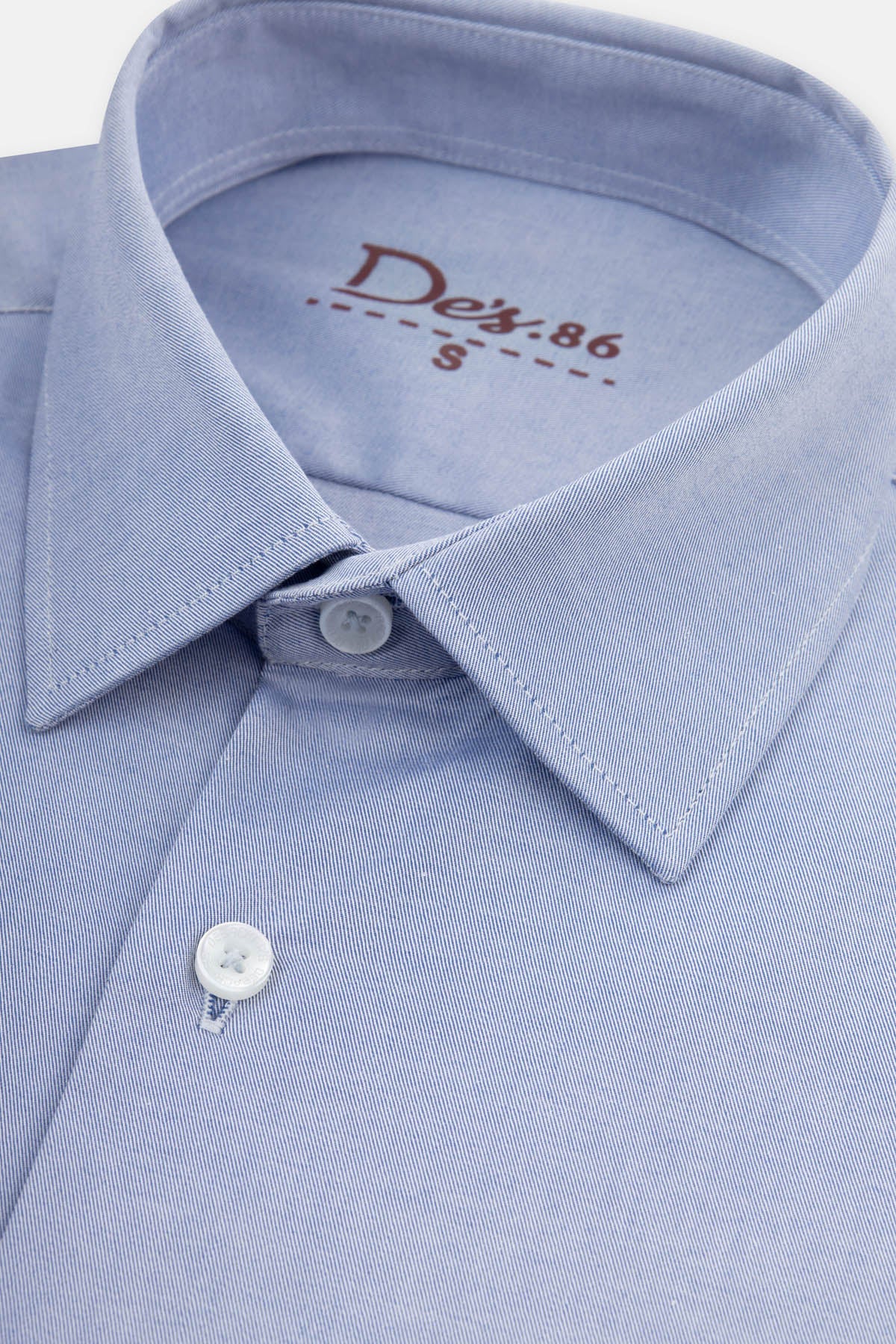 Twill Light-Blue Classic Shirt - 2