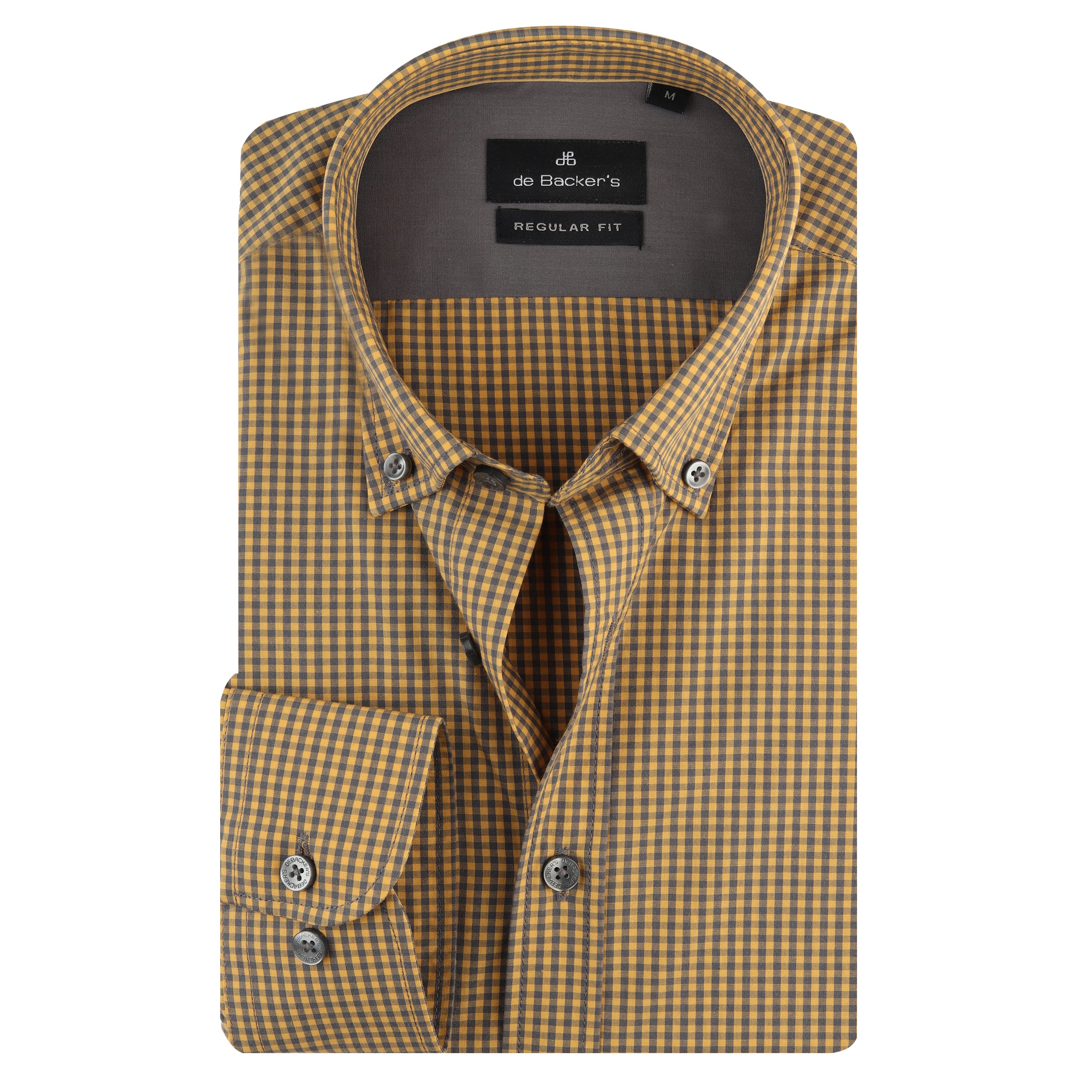 Yellow Stripped Casual Shirt - 1