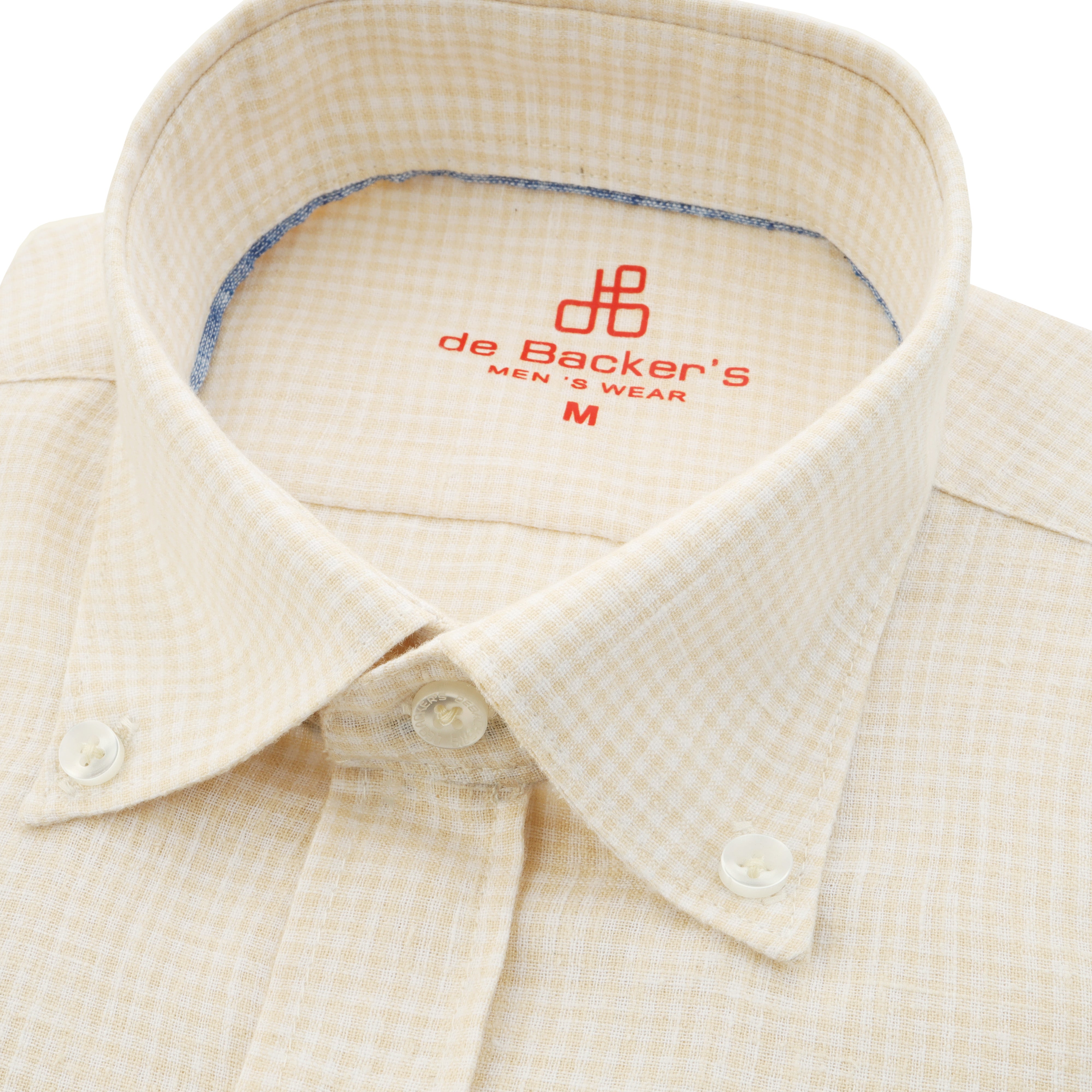 Checked Old Lace Linen Casual Shirt