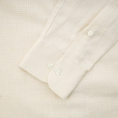 Checked Old Lace Linen Casual Shirt