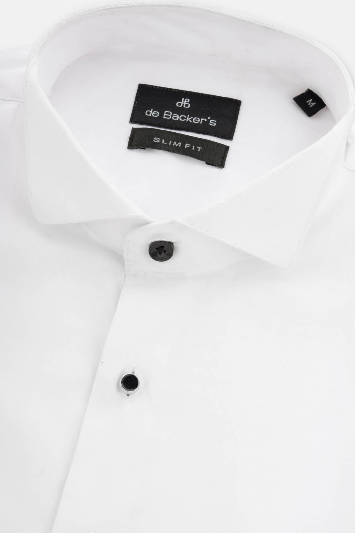 Patterned White Wingtip Shirt - 2