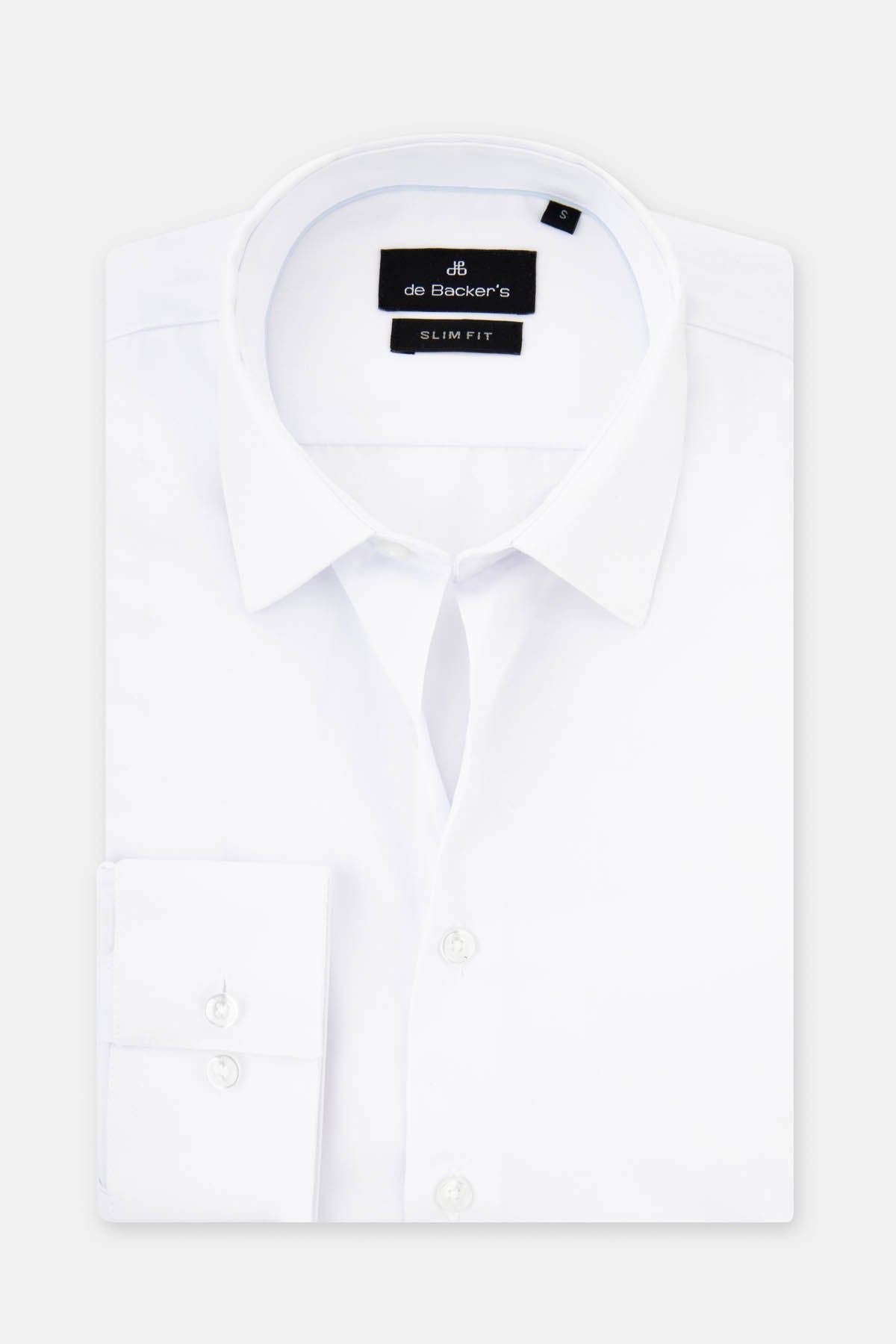 Dacron Solid White Classic Shirt