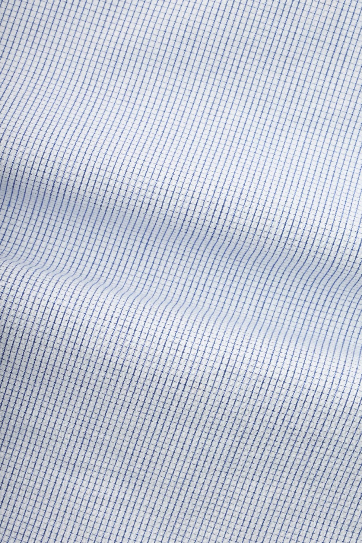 Checked Light Blue Casual Shirt