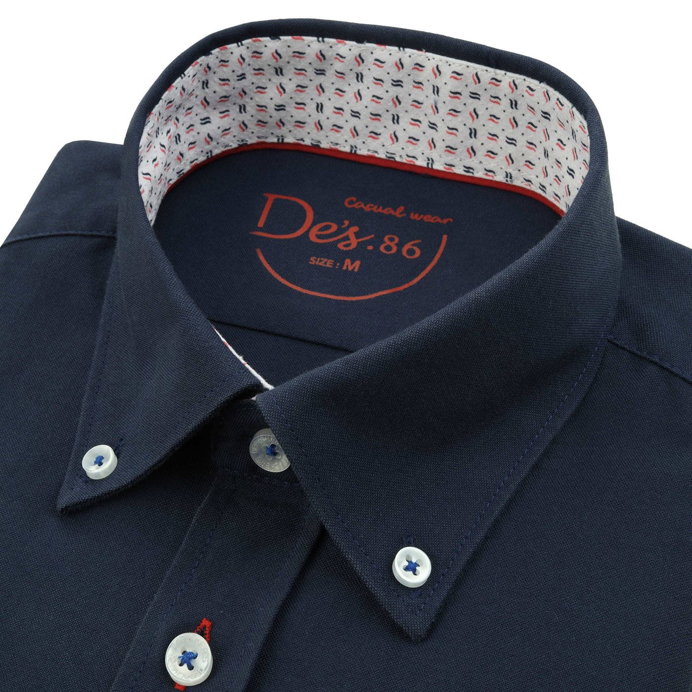 Oxford Navy Casual Shirt