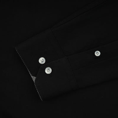 Oxford Black Casual Shirt