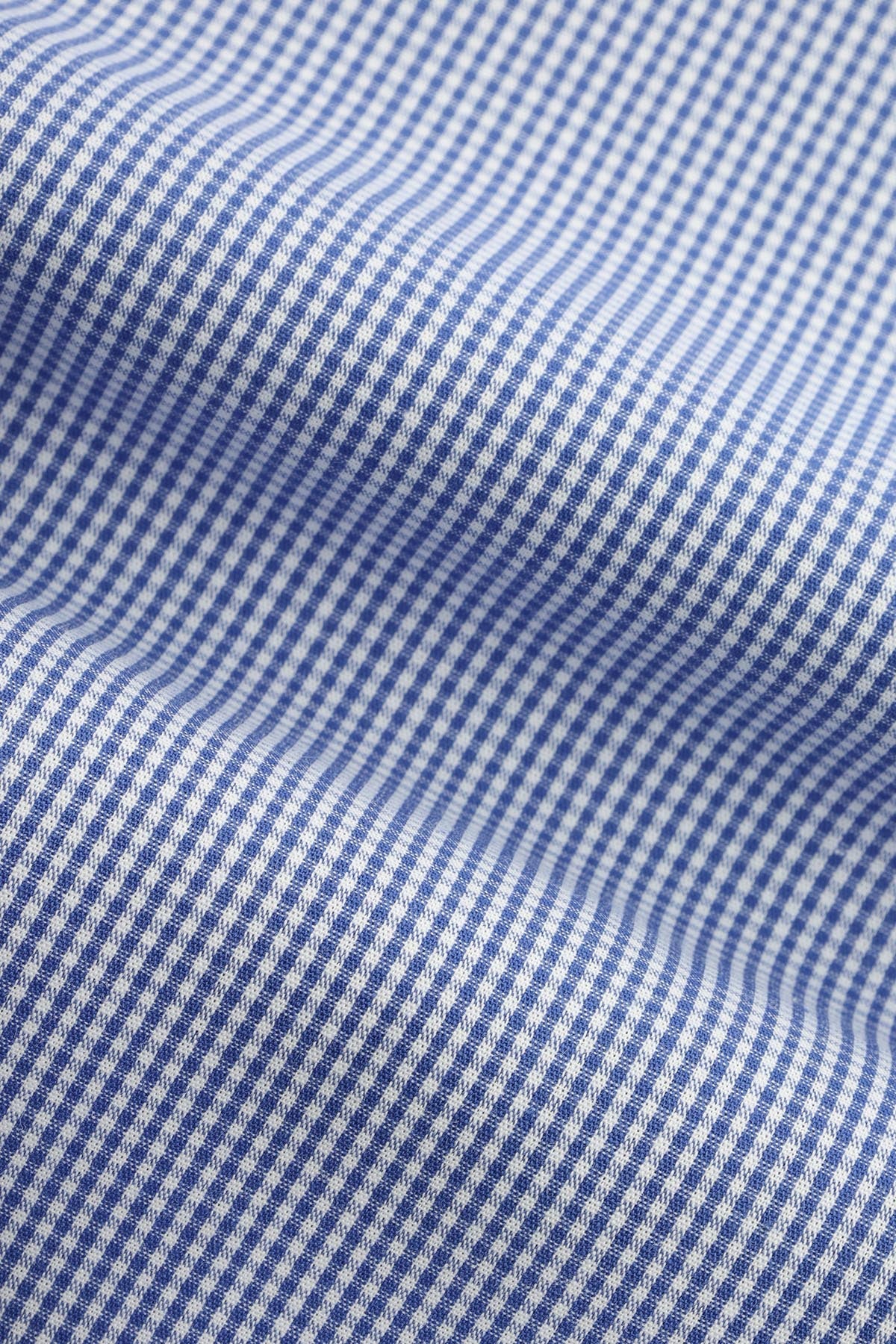 Checked Blue & White Smart Casual Shirt