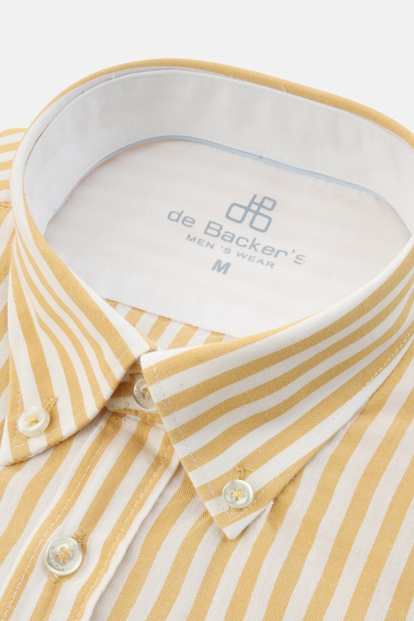 Yellow Stripped Casual Shirt - 10140501