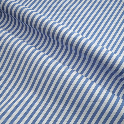 Blue Stripped Casual Shirt - 10140502