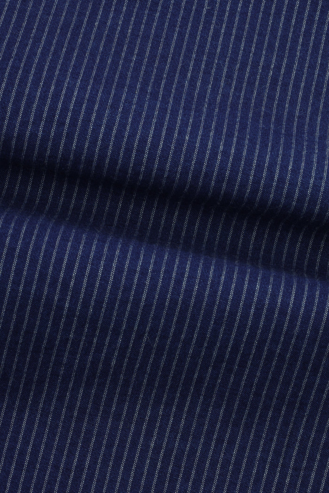 Striped Navy Cotton Casual Shirt