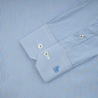 Stripped White & Light Blue Classic Shirt