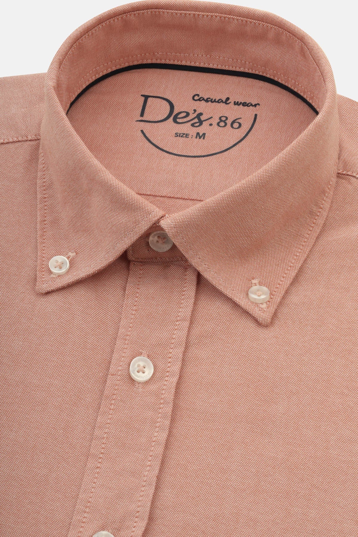 Rosy Brown  Oxford Casual Shirt