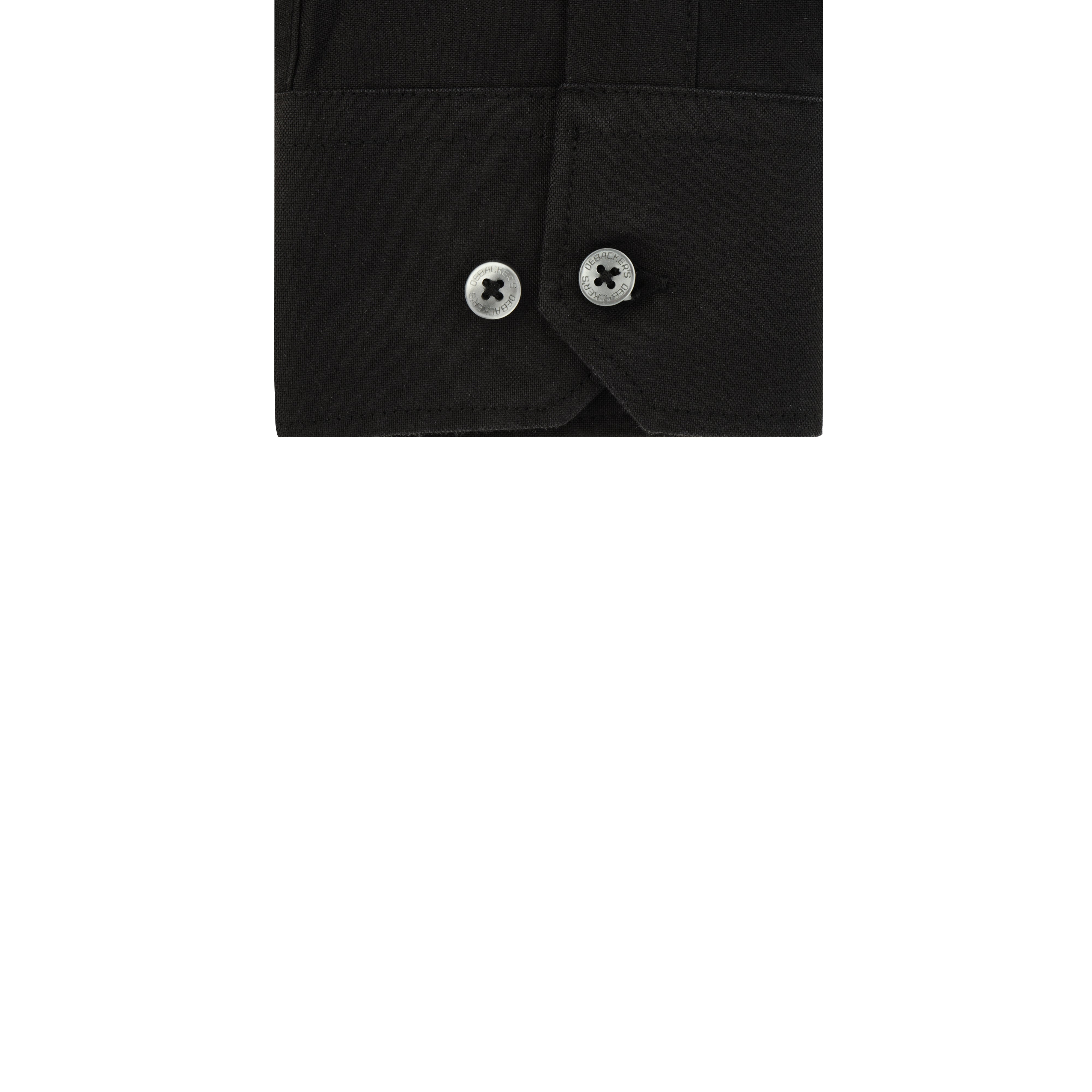 Oxford Black Casual Shirt